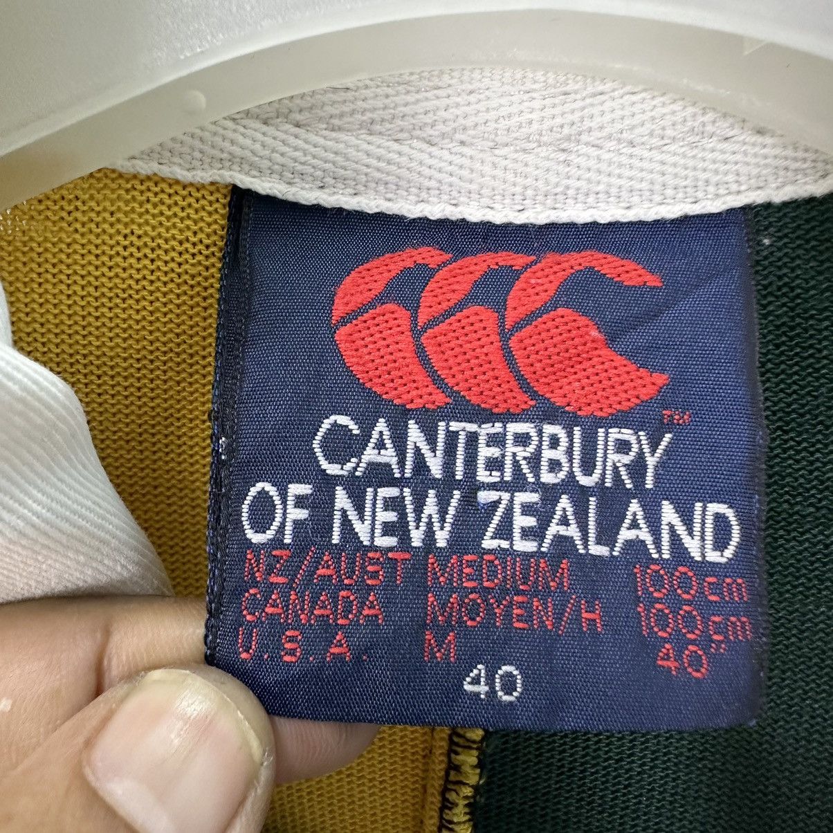Canterbury of New Zealand Canterbury Of New Zealand Vintage Rugby Polo Z143 Size US L / EU 52-54 / 3 - 11 Thumbnail