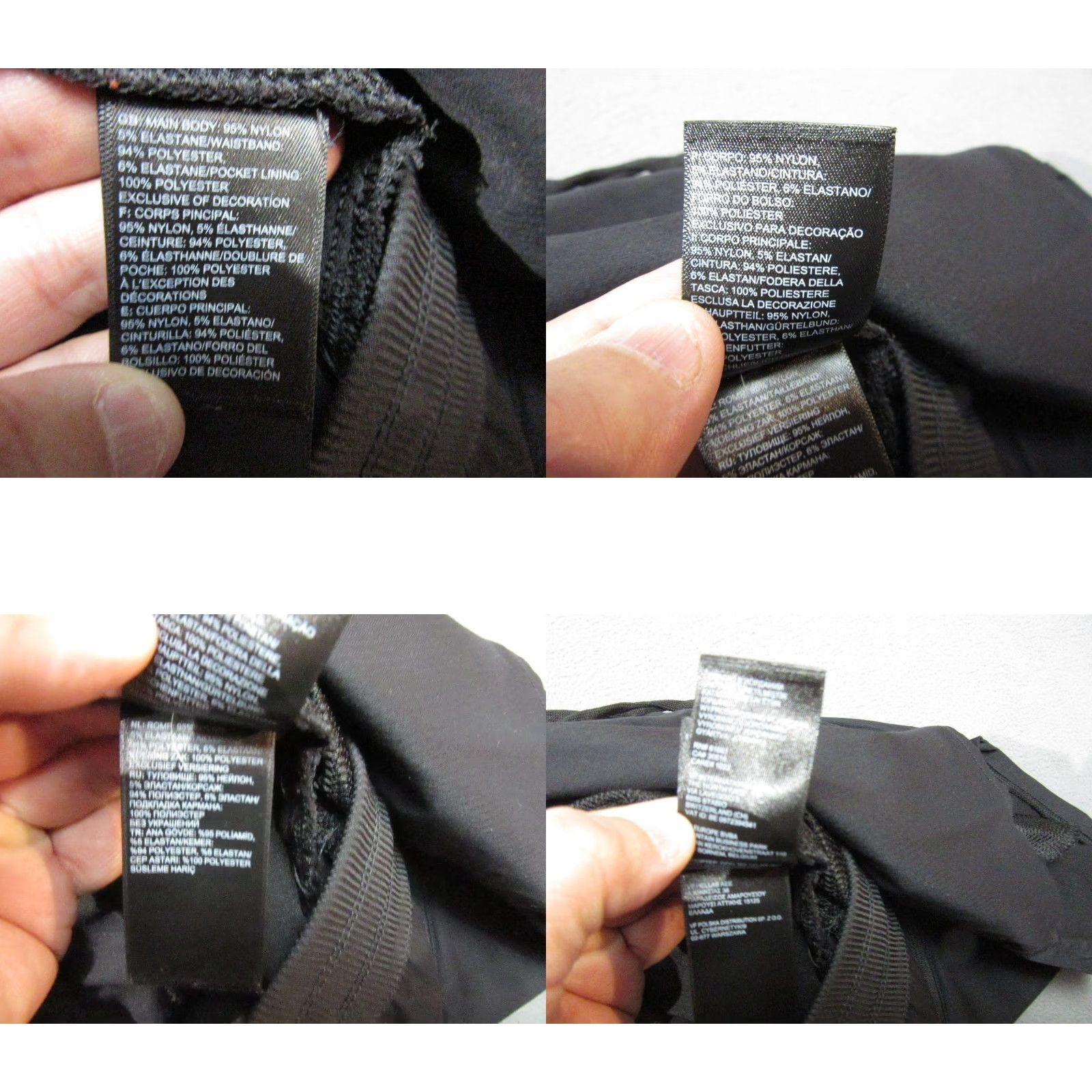 The North Face The North Face Shorts Womens Small Black Aphrodite Side Slit Nylon Size 28" / US 6 / IT 42 - 9 Thumbnail