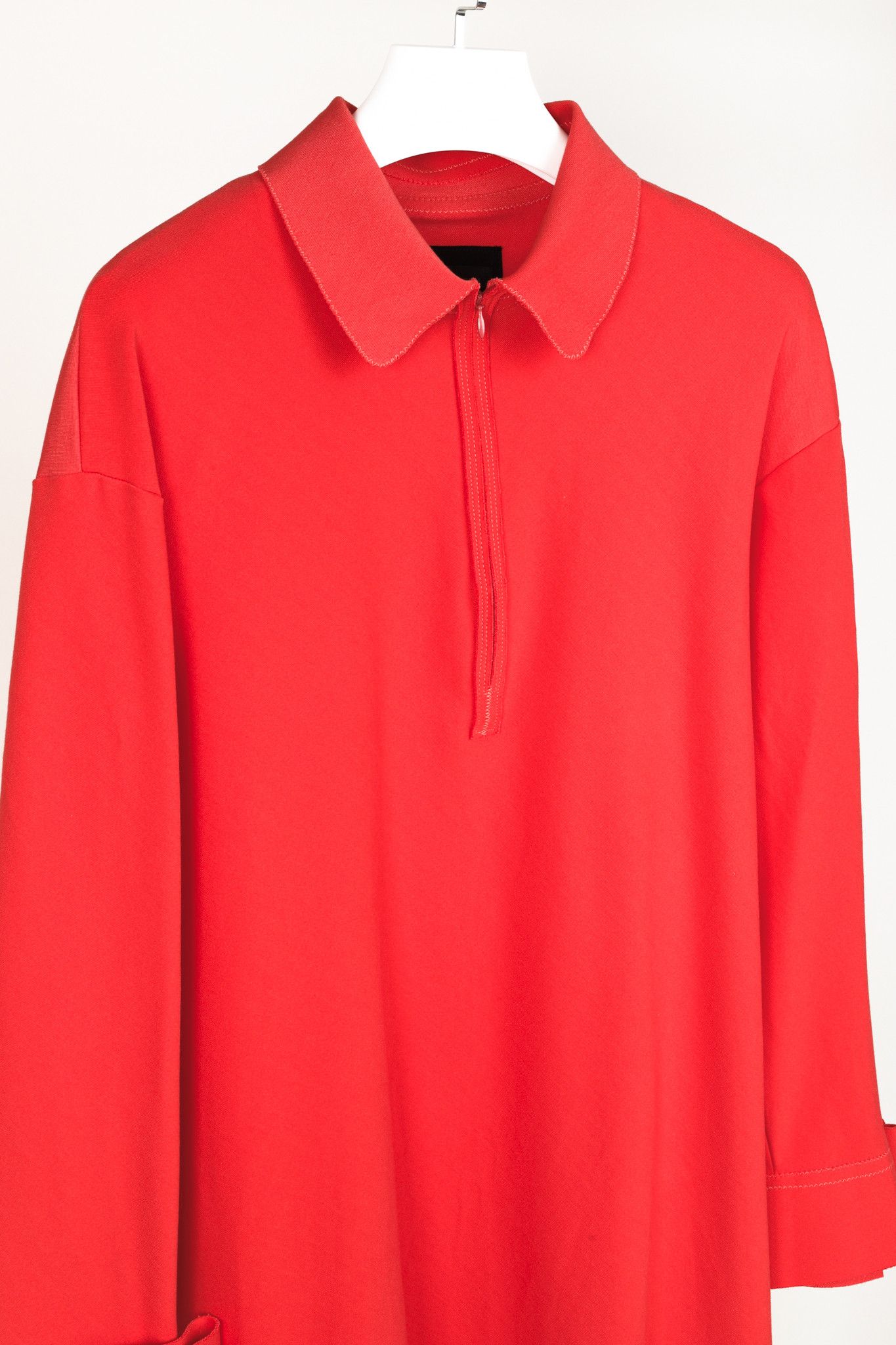 Marie Saint Pierre Marie Saint Pierre Hibiscus Ponte Bow-Cuff Long-Sleeve Dress Size XL / US 12-14 / IT 48-50 - 3 Thumbnail