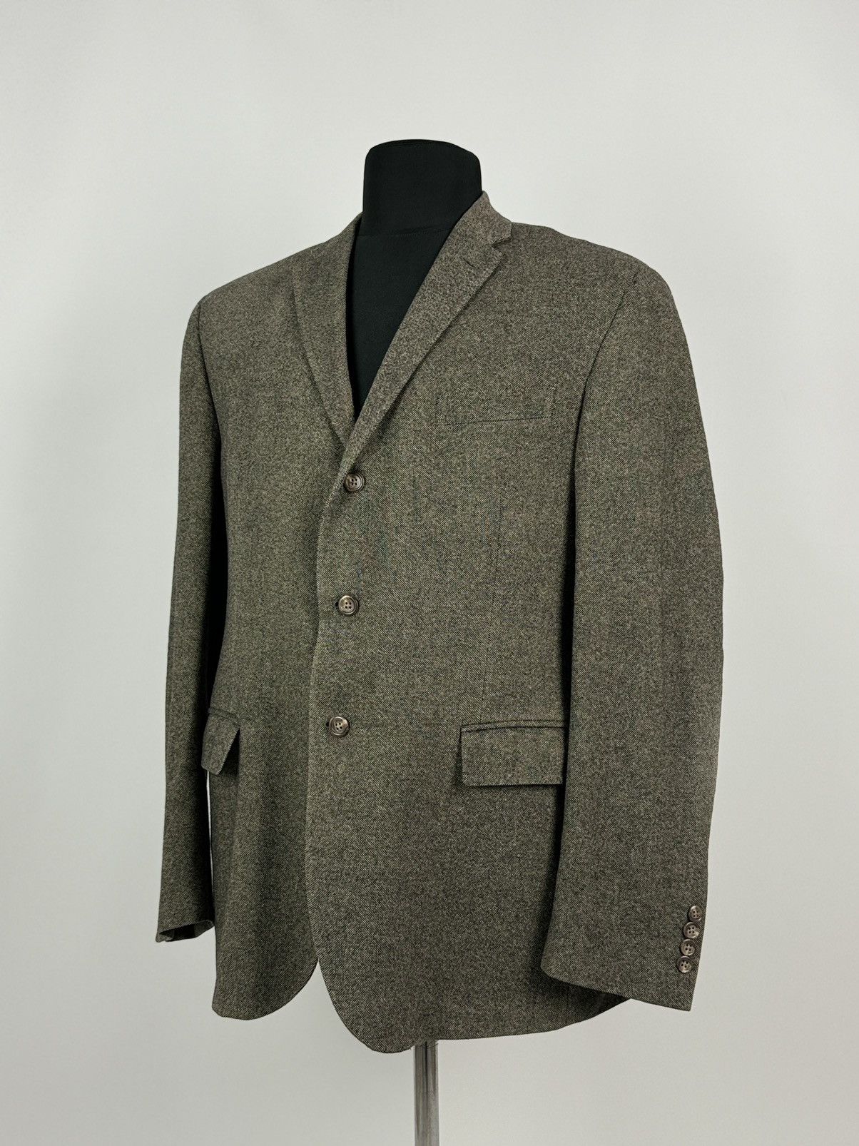 Vintage Vintage Polo Ralph Lauren Wool Blazer Made in Italy Size 46R - 1 Thumbnail