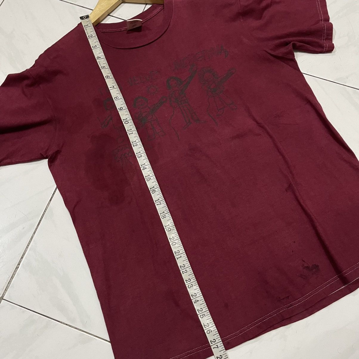Supreme Rare Thrashed faded recolor supreme the velvet underground Size US M / EU 48-50 / 2 - 9 Thumbnail