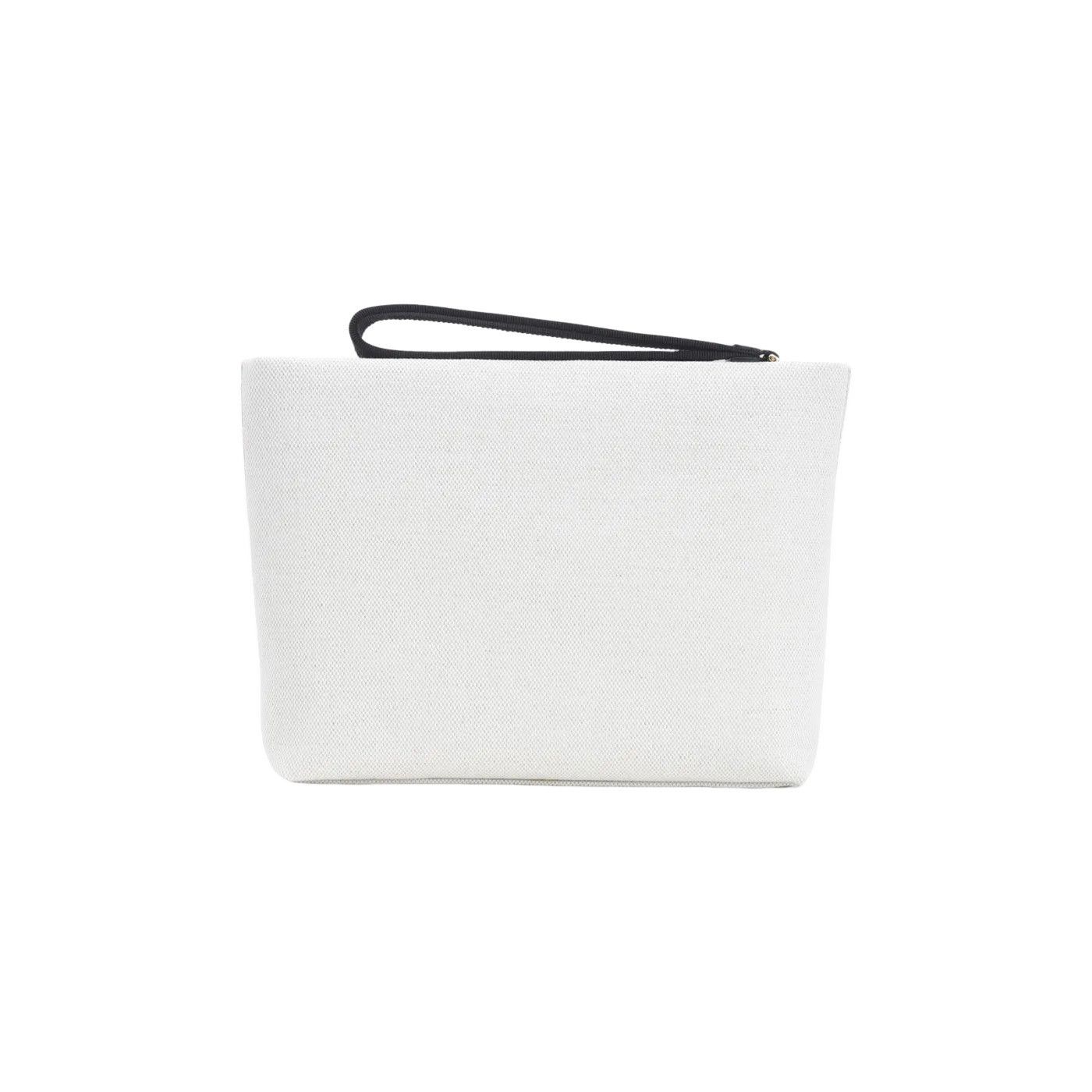 Givenchy GIVENCHY Beige/Black Cotton Clutch Bag New And Authentic Size ONE SIZE - 4 Thumbnail