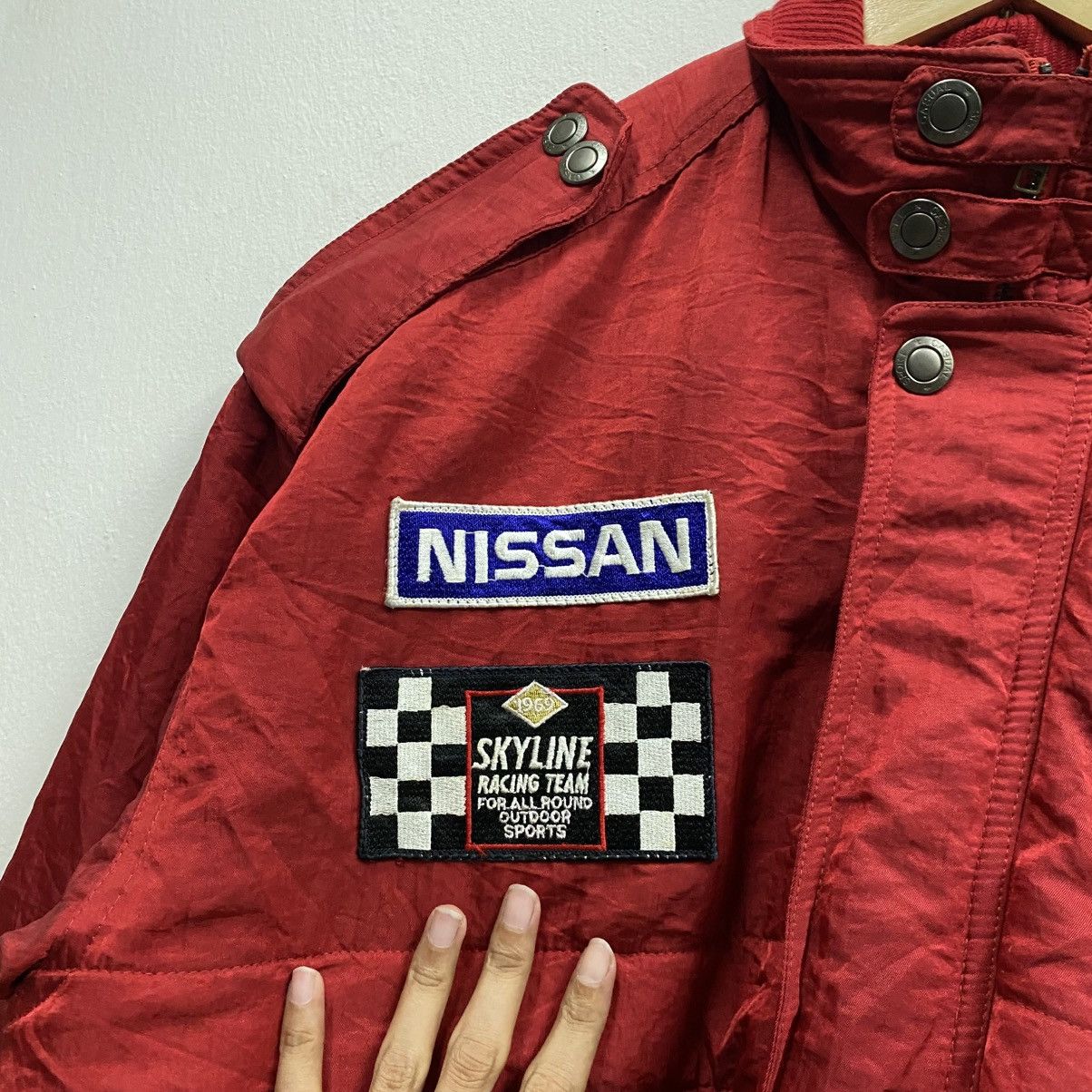 Vintage Very rare! Vintage Nissan: 90s Skyline Racing Team Jacket Size US L / EU 52-54 / 3 - 10 Thumbnail