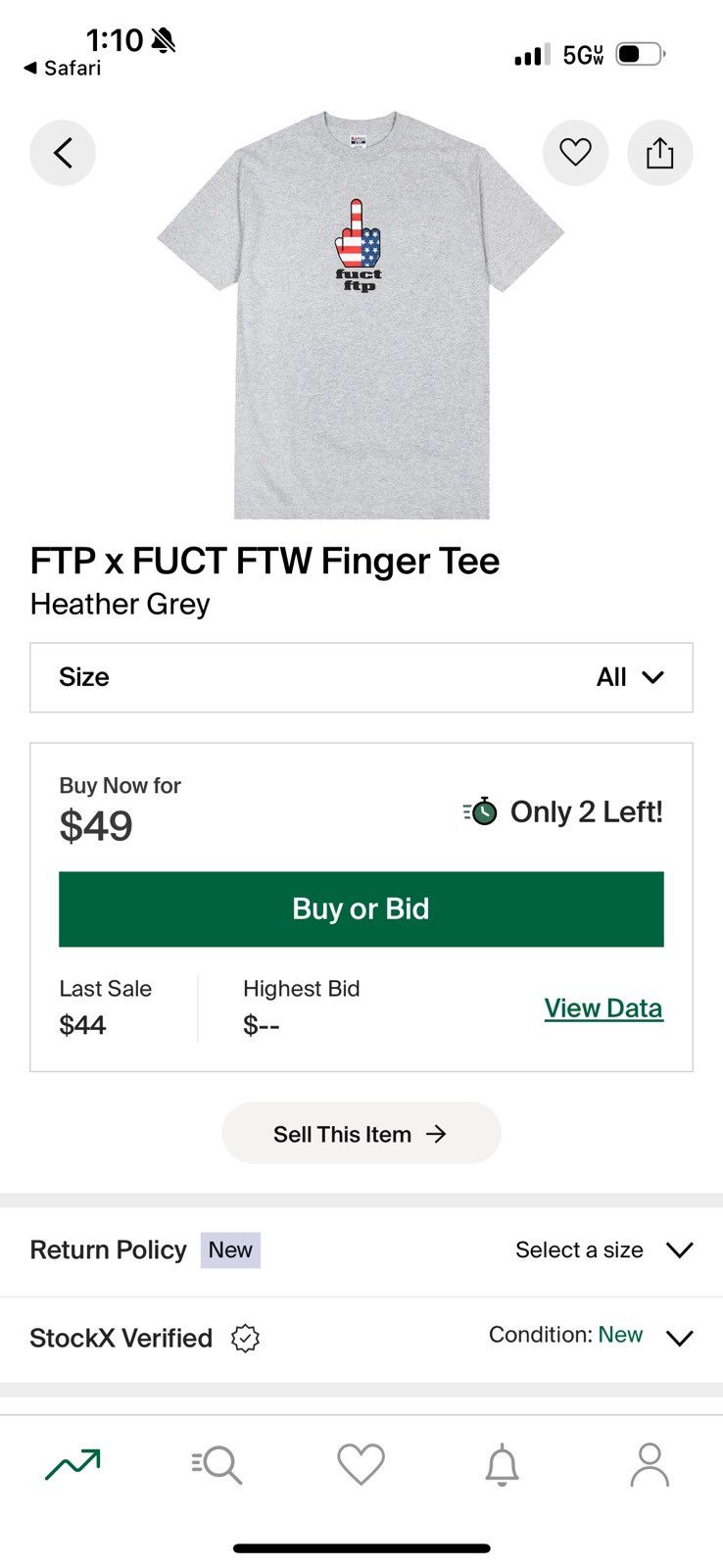 FUCT × Fuck The Population Fuct X Fuck The Population collab T-Shirt Size US M / EU 48-50 / 2 - 5 Thumbnail