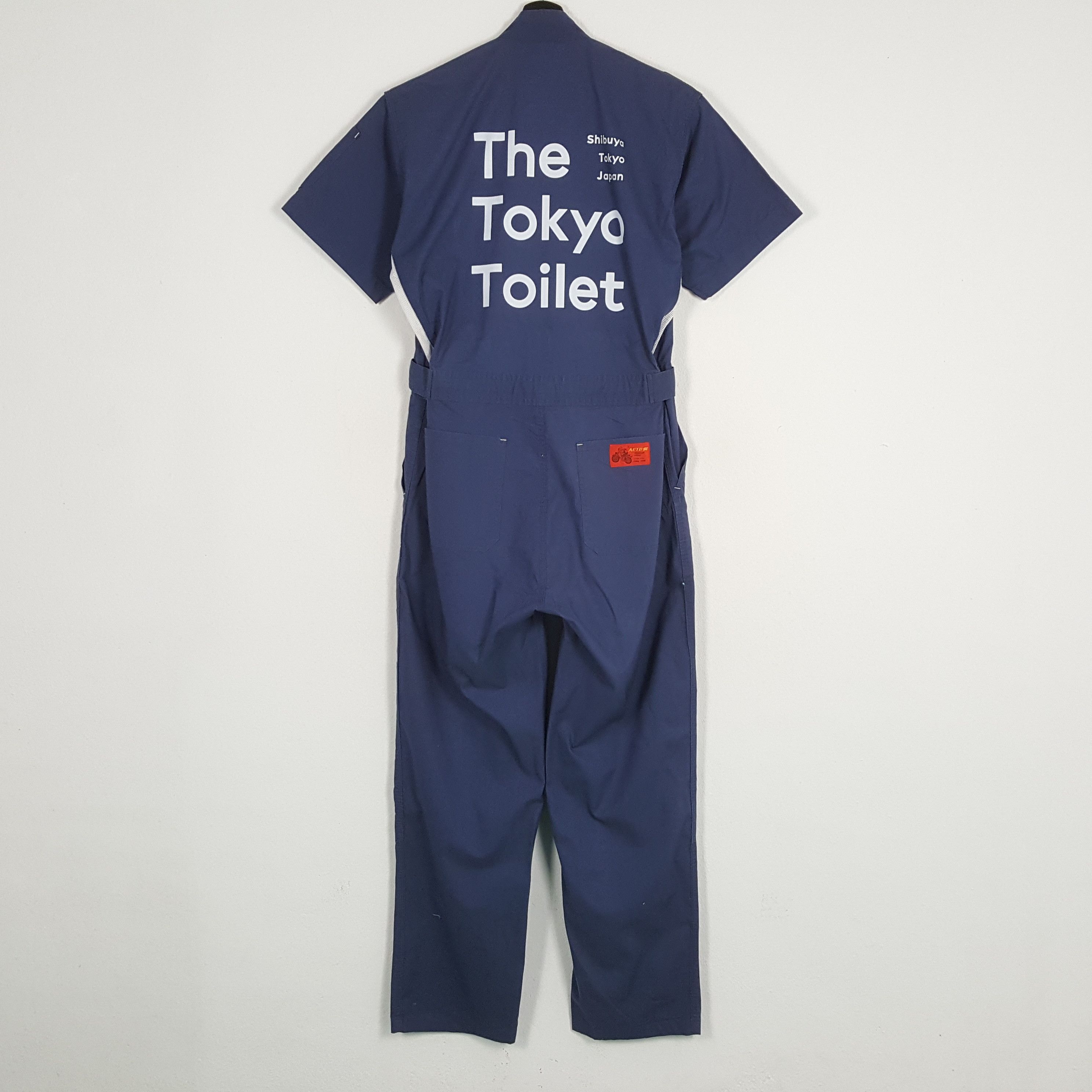 Japanese Brand × Vintage THE TOKYO TOILET Workwear Custom Art Coverall Jacket Size US M / EU 48-50 / 2 - 1 Thumbnail