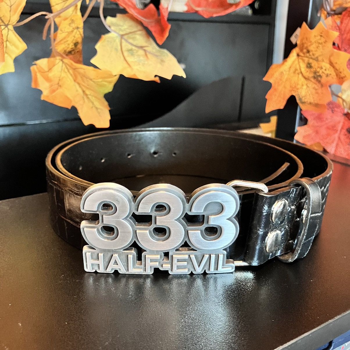 Half Evil Half Evil Alligator Belt Size ONE SIZE - 1 Thumbnail