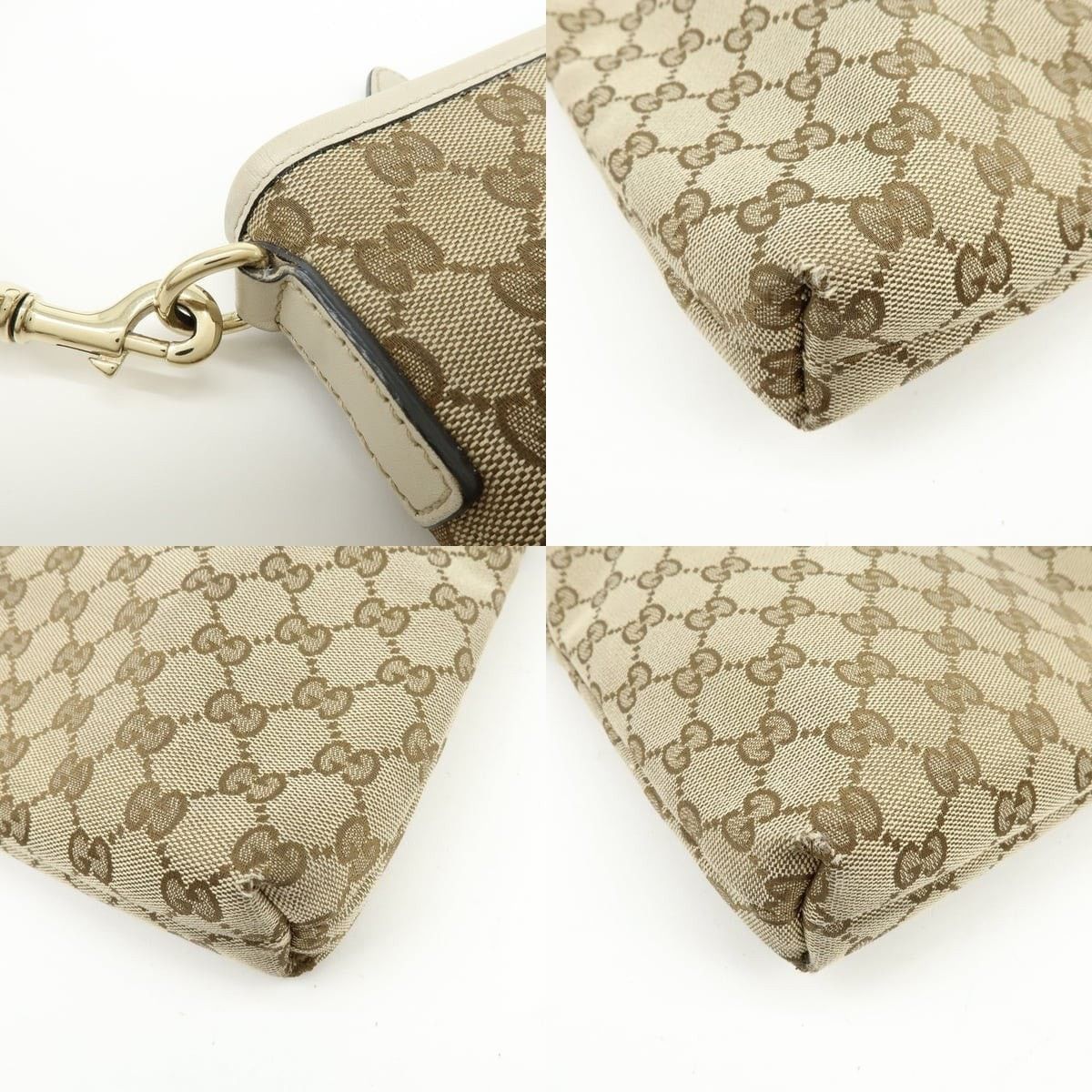 Gucci Gucci GG Supreme Crossbody Bag Beige Size ONE SIZE - 5 Thumbnail