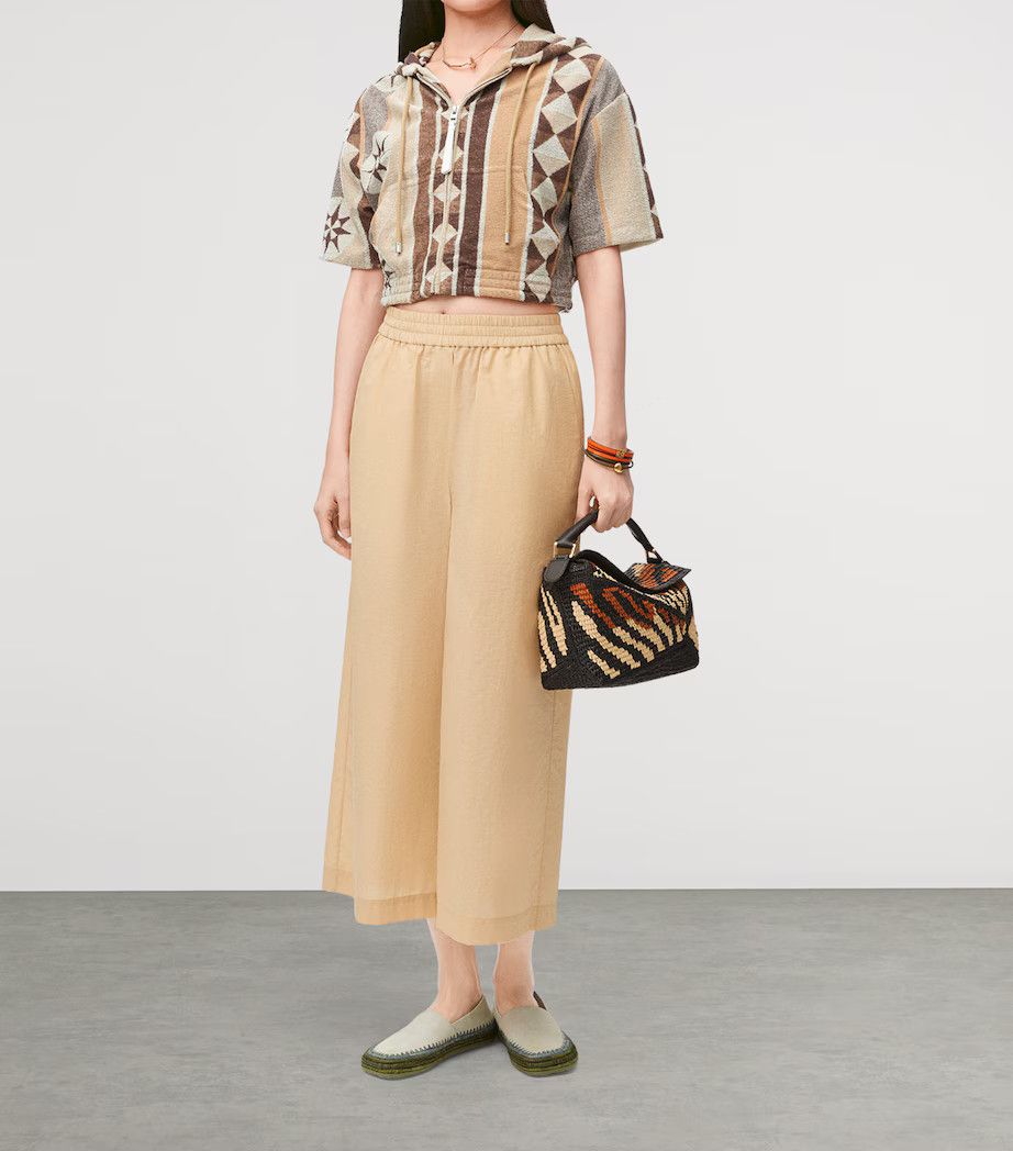 Loewe o1w1db10426 Trousers in Beige Size 26" / US 2 / IT 38 - 4 Thumbnail