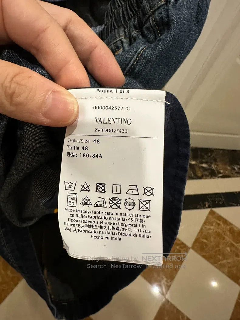 Valentino Valentino Double-waisted denim pants Size 32" / US 10 / IT 46 - 5 Thumbnail