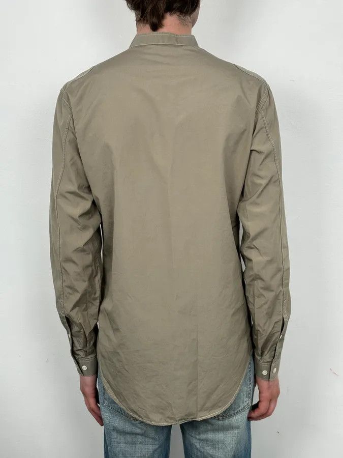 Yves Saint Laurent AW2005 Yves Saint Laurent Beige Cotton Cargo Shirt Size US M / EU 48-50 / 2 - 3 Thumbnail