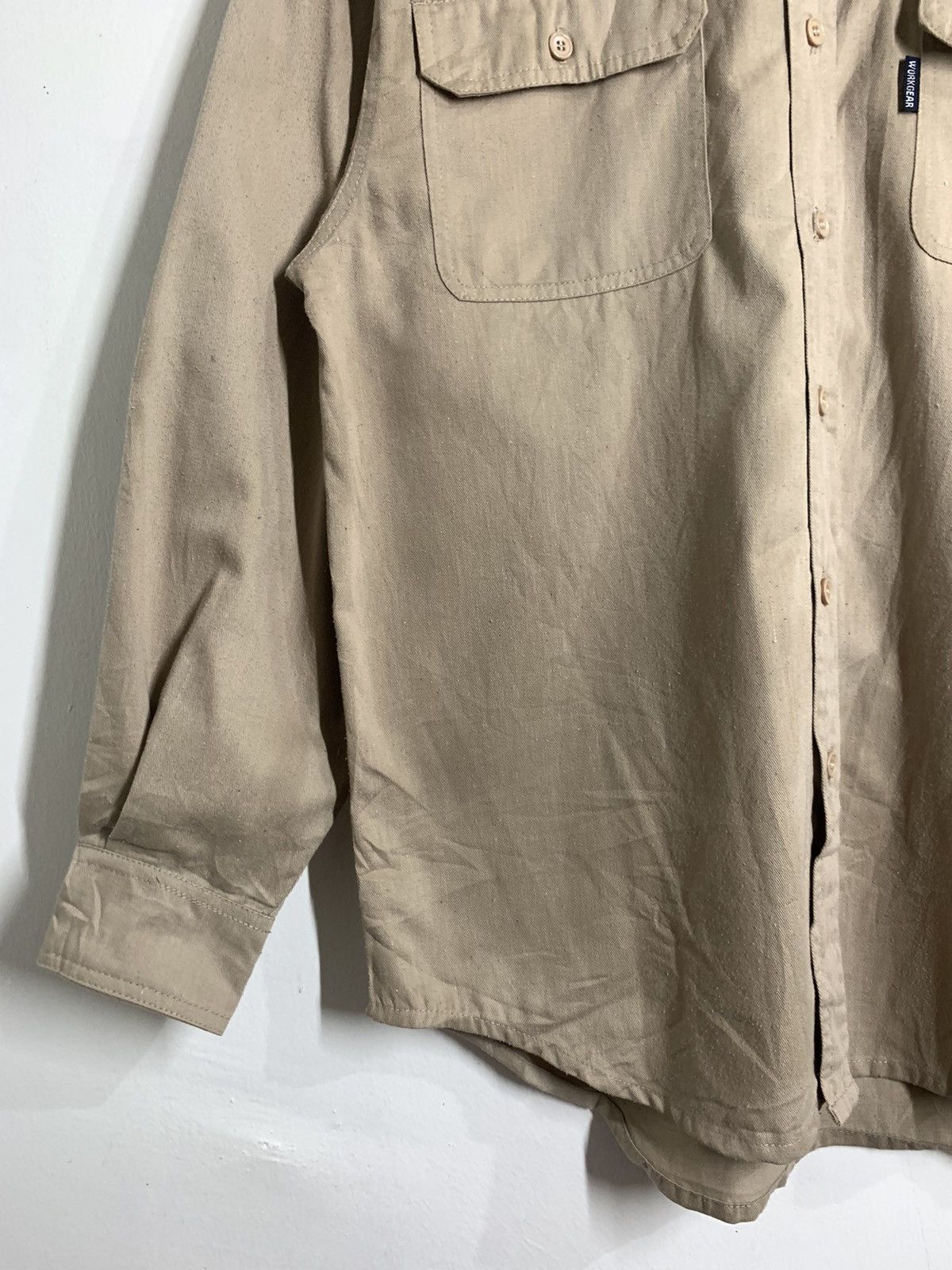 Japanese Brand × Vintage Vintage Workgear Button Down Jacket Size US L / EU 52-54 / 3 - 6 Thumbnail
