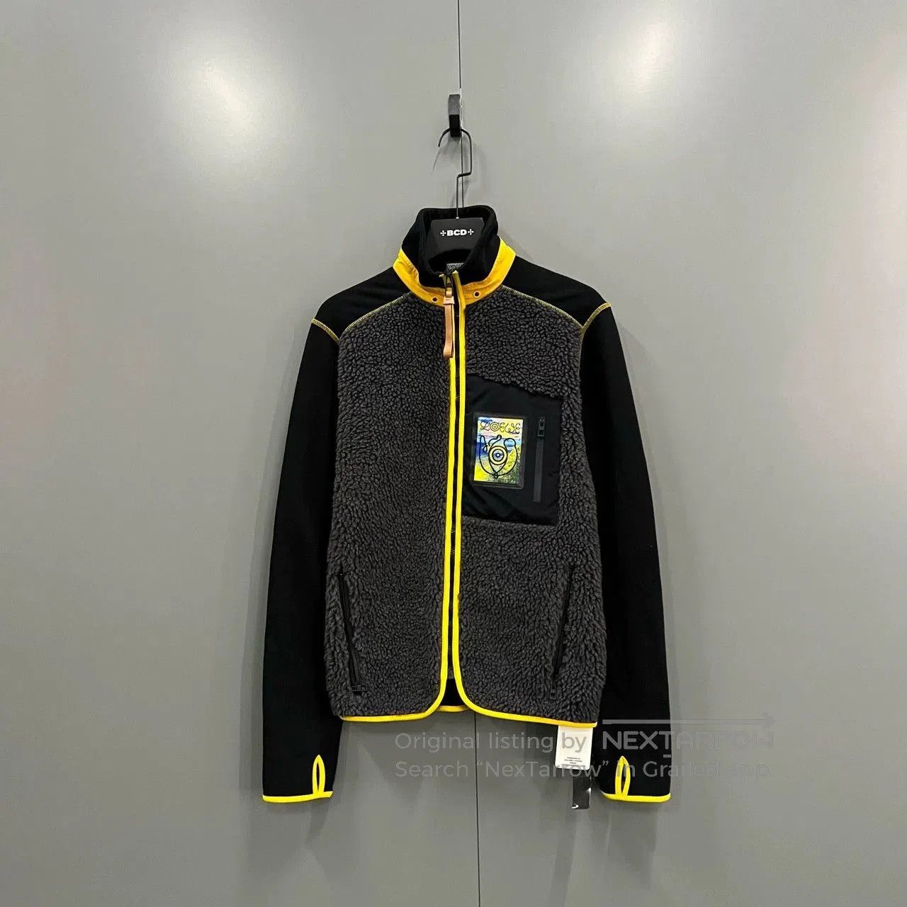 Loewe LOEWE Fleece Paneled Zip Jacket. Size US S / EU 44-46 / 1 - 1 Thumbnail