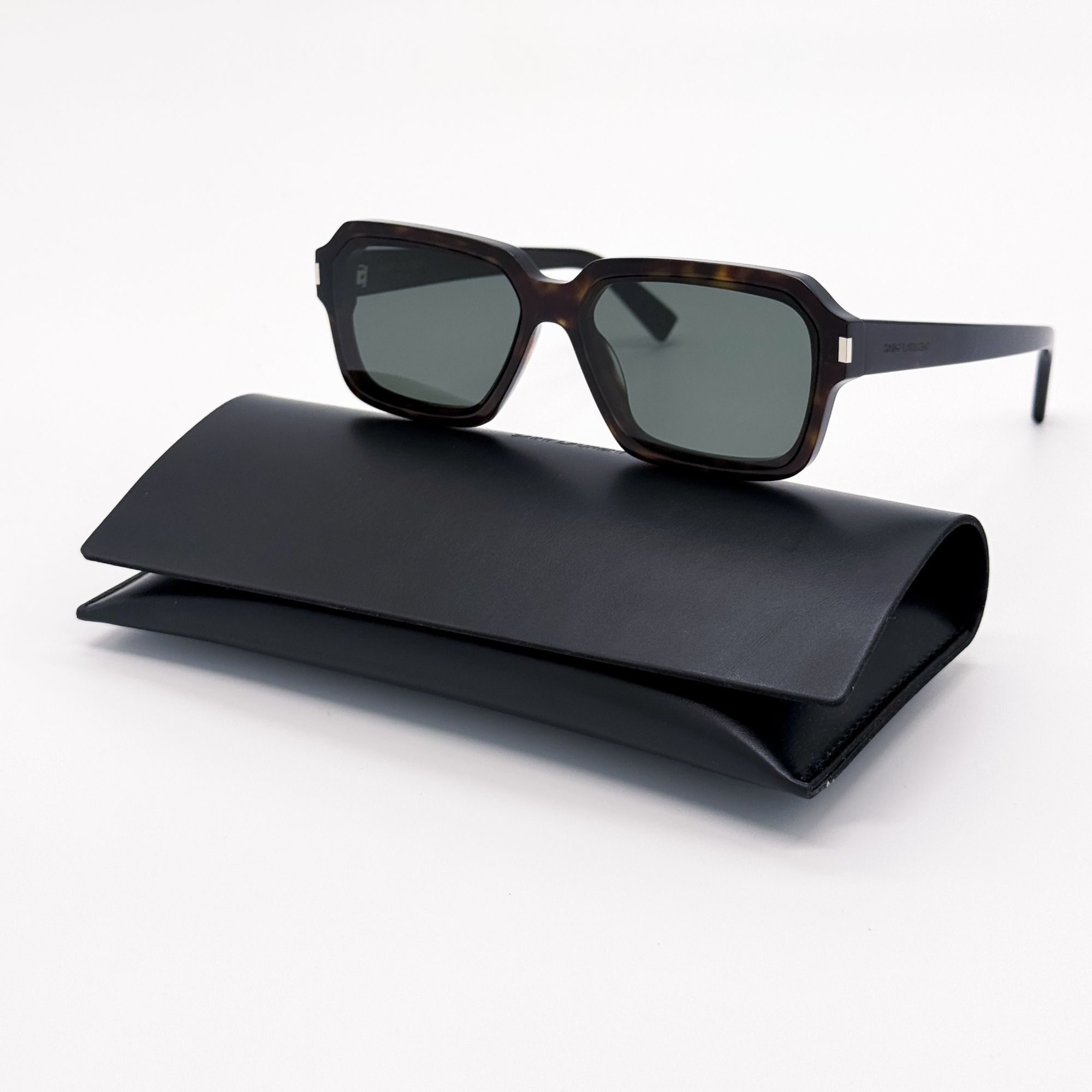 Saint Laurent Paris NEW SAINT LAURENT SUNGLASSES SL611 002 HAVANA UNISEX EYEWEAR Size ONE SIZE - 1 Thumbnail