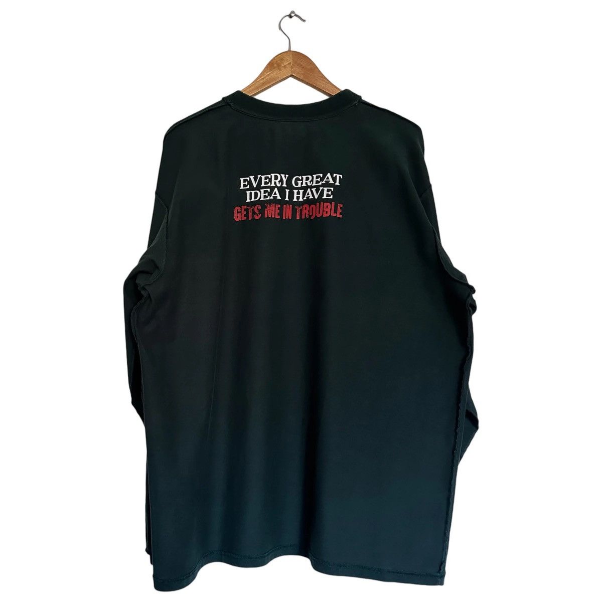 Vetements Vetements Naughty Angel Inside Out Reversible Sweater AW18 Size US XS / EU 42 / 0 - 2 Thumbnail