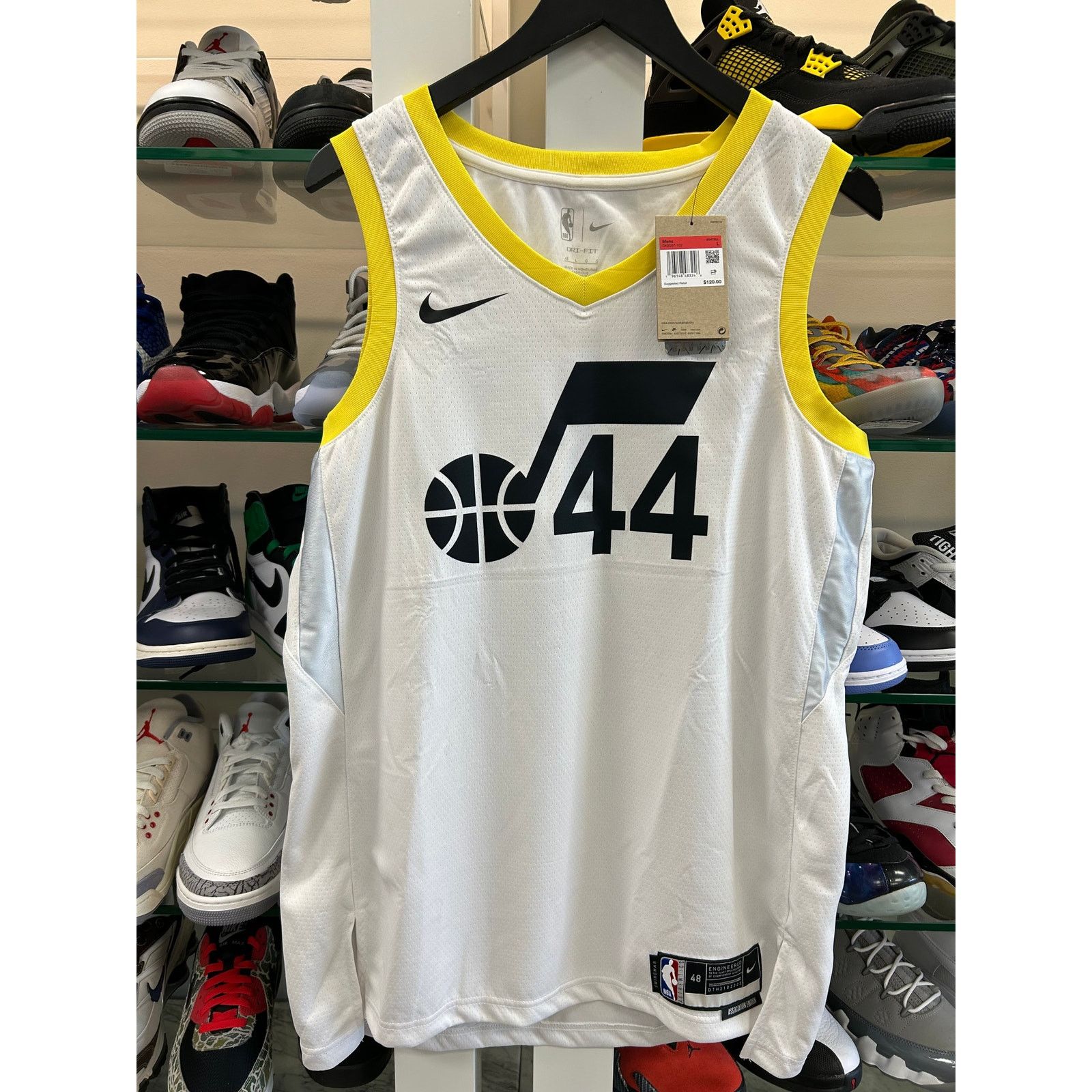 Nike New Utah Jazz Bojan Bogdanović Basketball jersey size Large Size US L / EU 52-54 / 3 - 1 Thumbnail