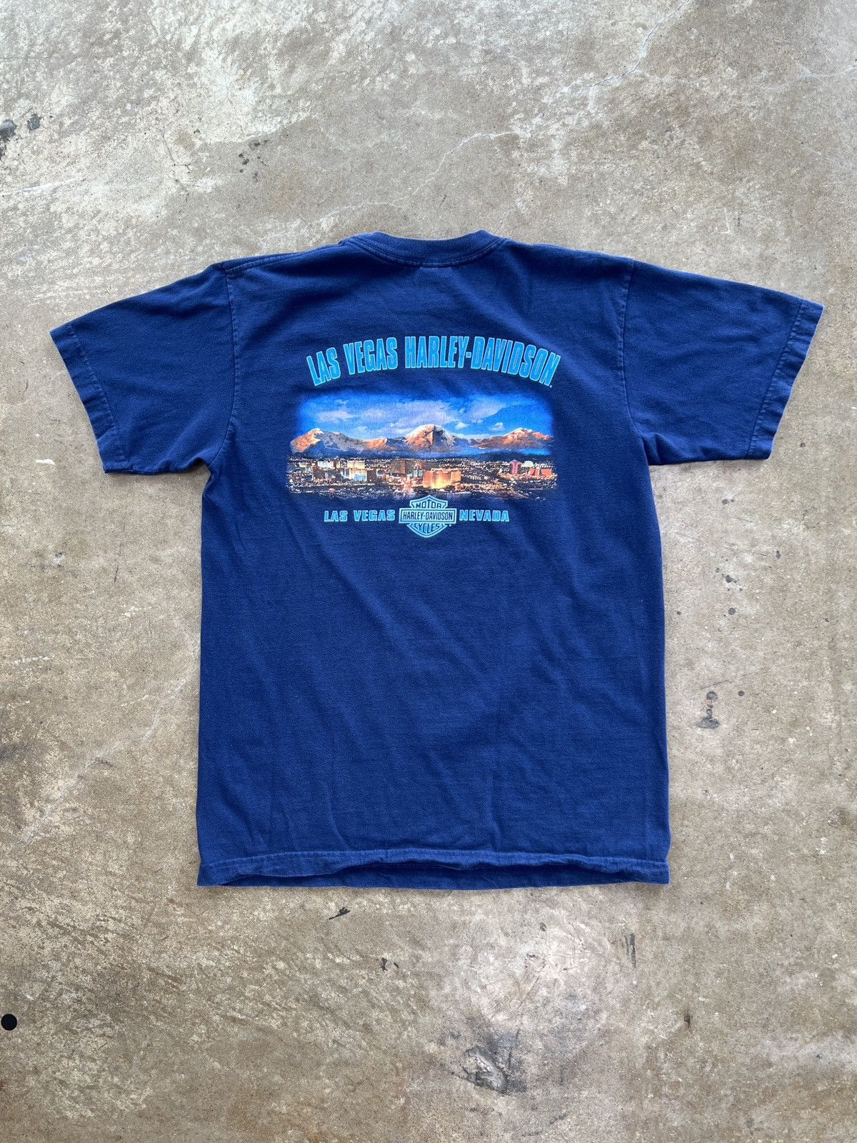Harley Davidson Vintage Lightning Harley Davidson Las Vegas Eagle Tee Large Size US L / EU 52-54 / 3 - 5 Thumbnail
