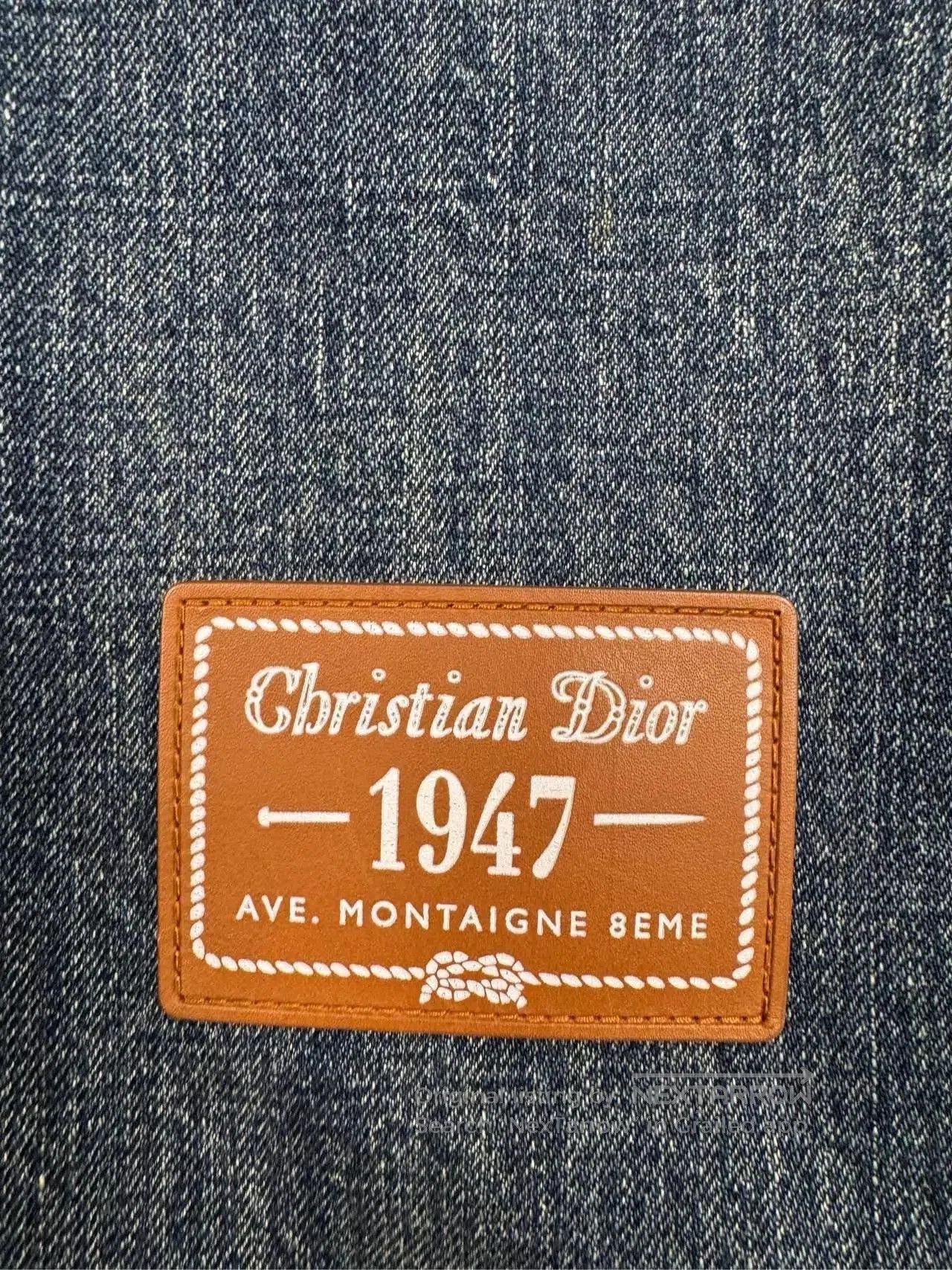 Dior Blue Denim Long Sleeve Button. Size US XS / EU 42 / 0 - 4 Thumbnail