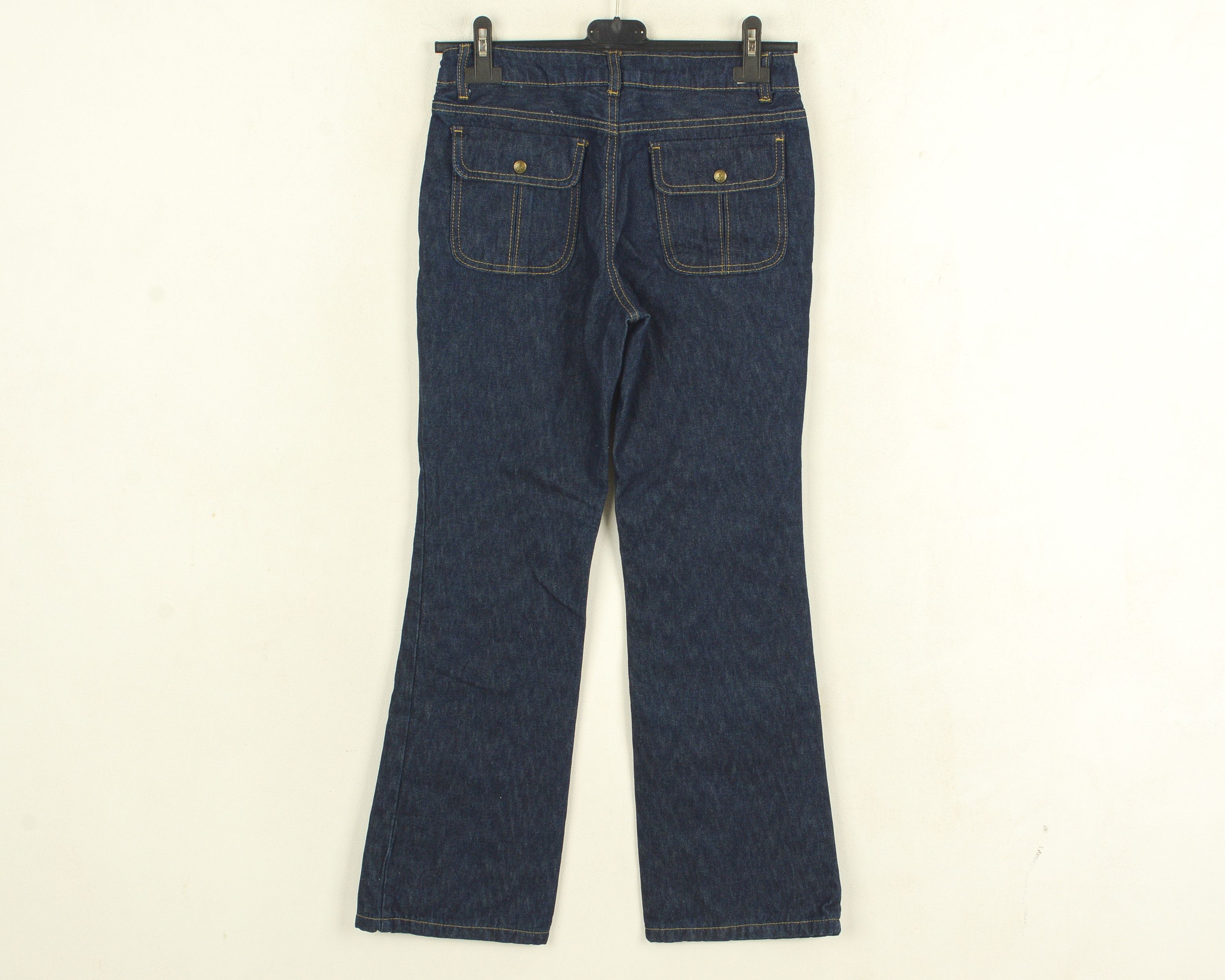Lands' End Women US 12 Jeans Pants Trousers Bootcut UK 16 Bottoms Size 34" / US 12 / IT 48 - 3 Thumbnail