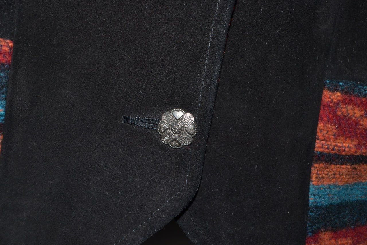 Vintage VTG Pioneer Wear Genuine Suede Leather Cowgirl Rodeo Jacket Size S / US 4 / IT 40 - 6 Thumbnail
