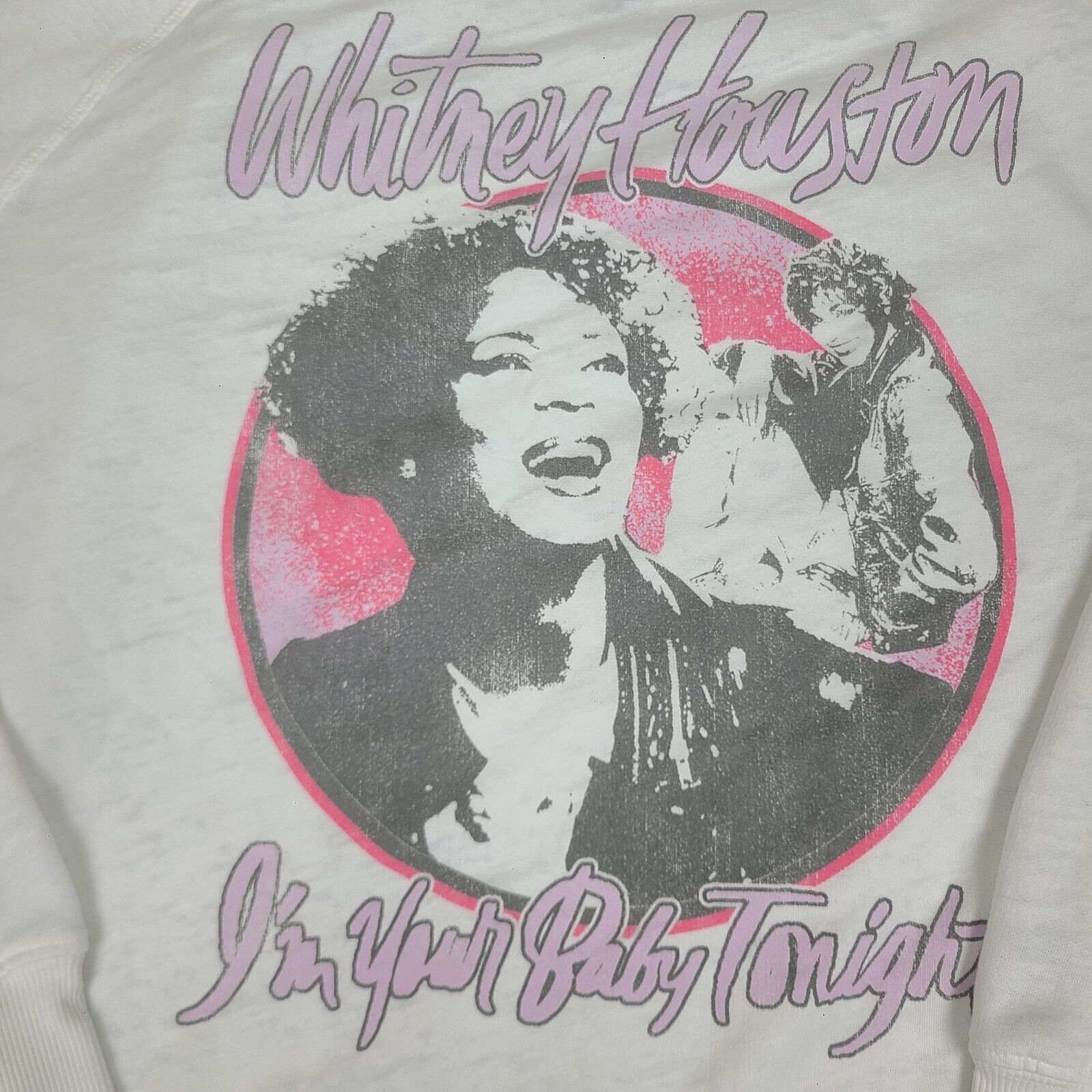 Vintage Whitney Houston Long Sleeve Sweatshirt Sz S Recycled Karma I Size S / US 4 / IT 40 - 2 Thumbnail