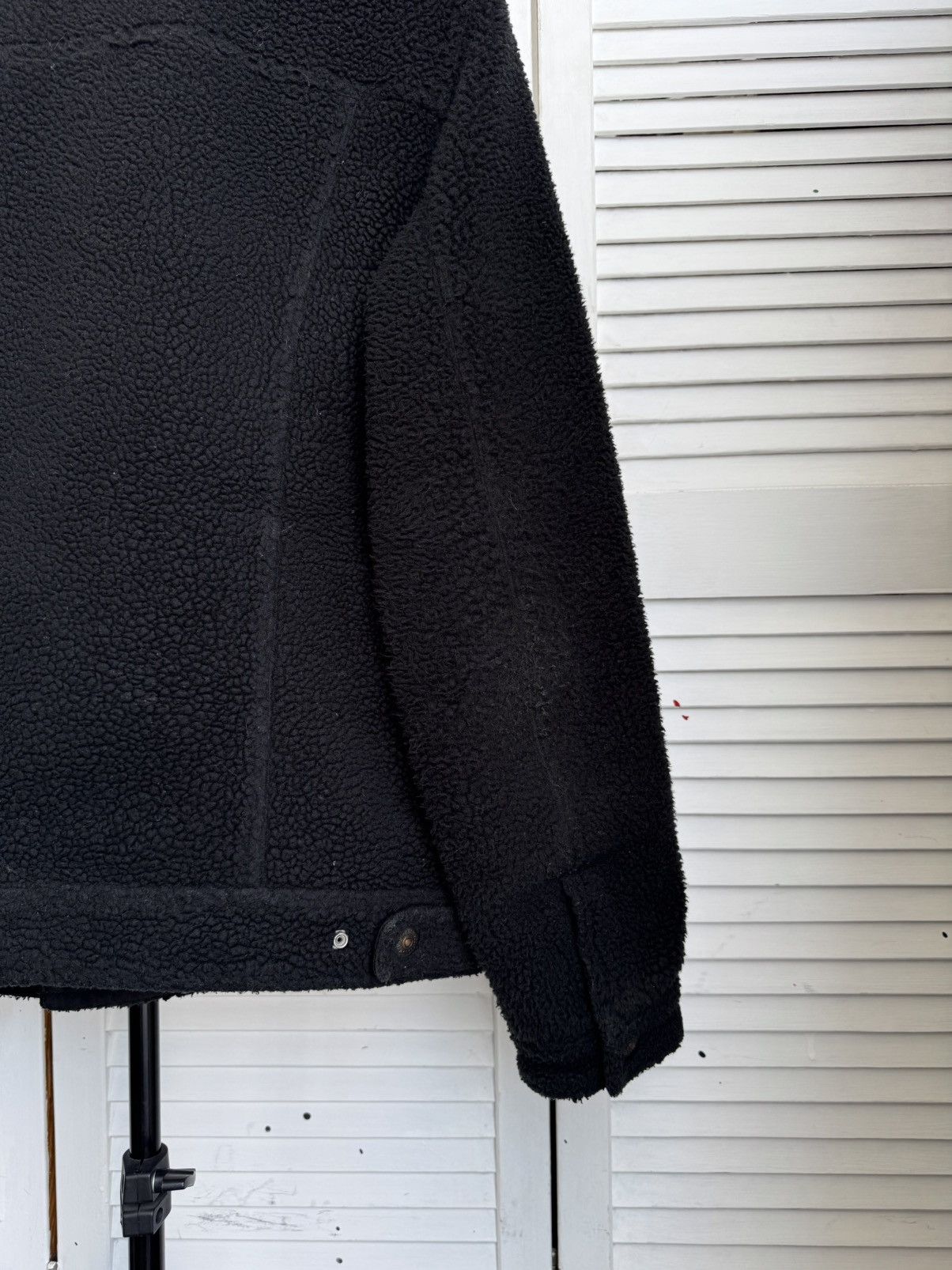 Levi's Levi’s Sherpa Fleece Trucker Jacket Black Size US M / EU 48-50 / 2 - 9 Thumbnail