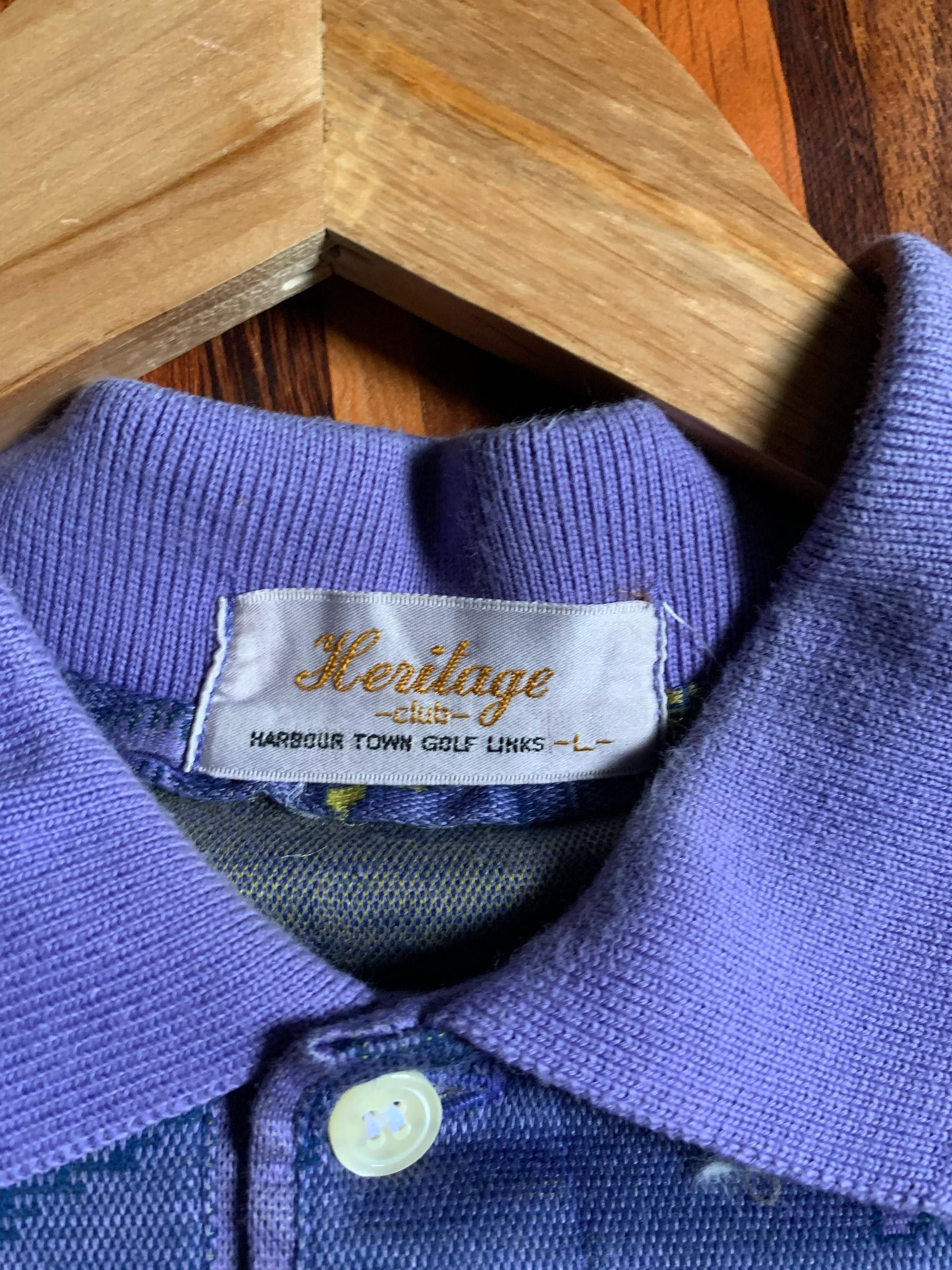 Vintage E3-03 single stich golf HOMME WORLD MAP made in japan Size US L / EU 52-54 / 3 - 7 Thumbnail