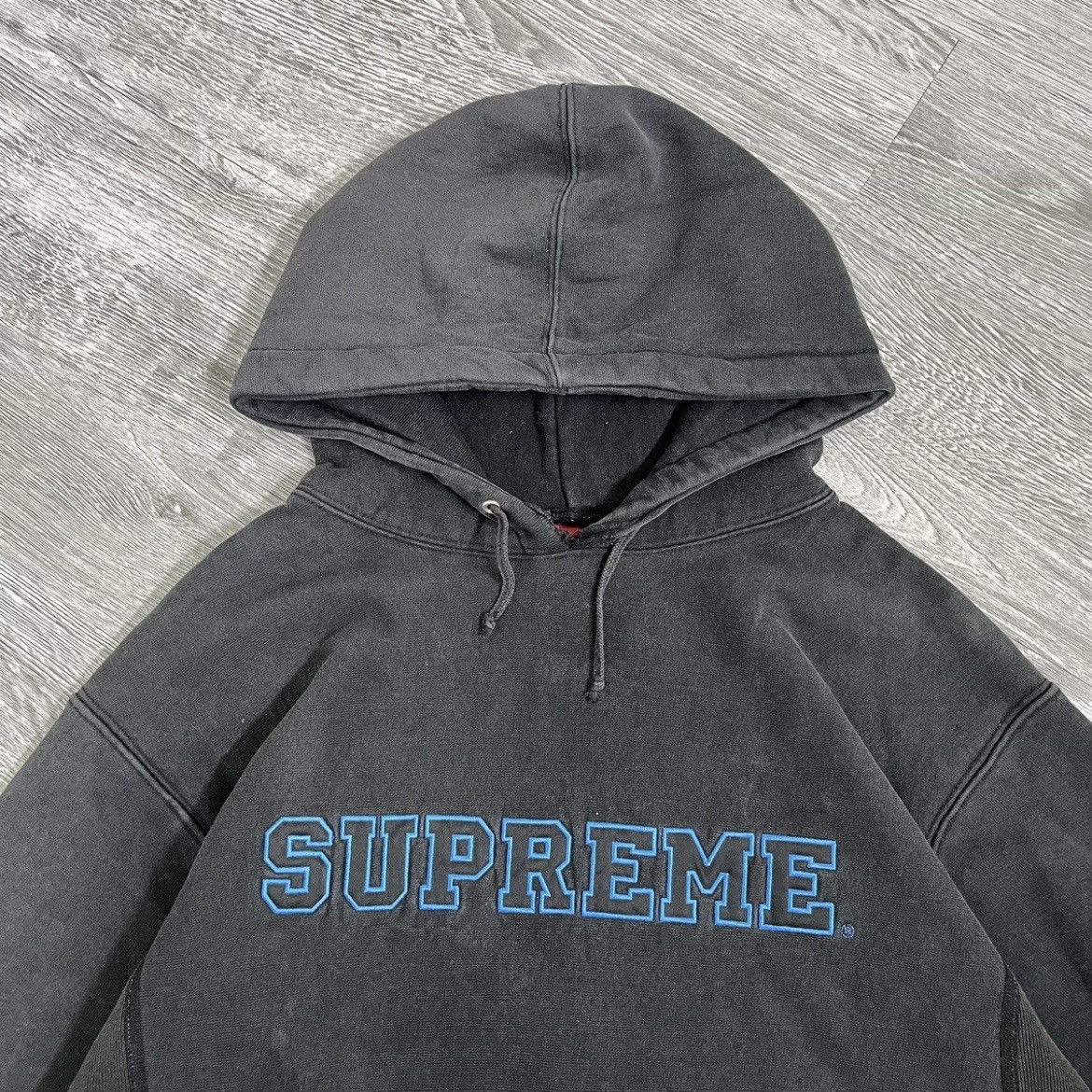 Supreme Supreme Spell Out Outline Blue Size US L / EU 52-54 / 3 - 2 Thumbnail