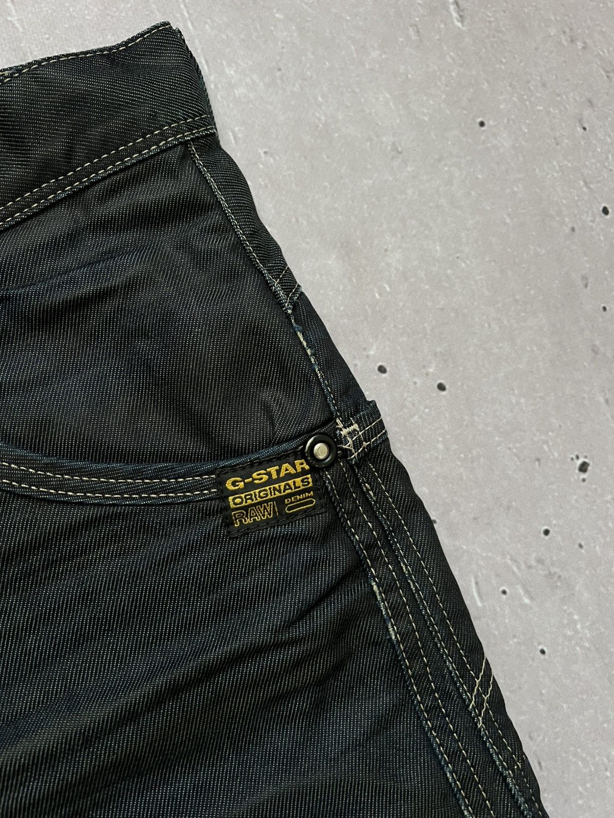 G-Star G Star Raw Jeans With Vintage Embroidery And Large Logo 36 Size US 36 / EU 52 - 10 Thumbnail