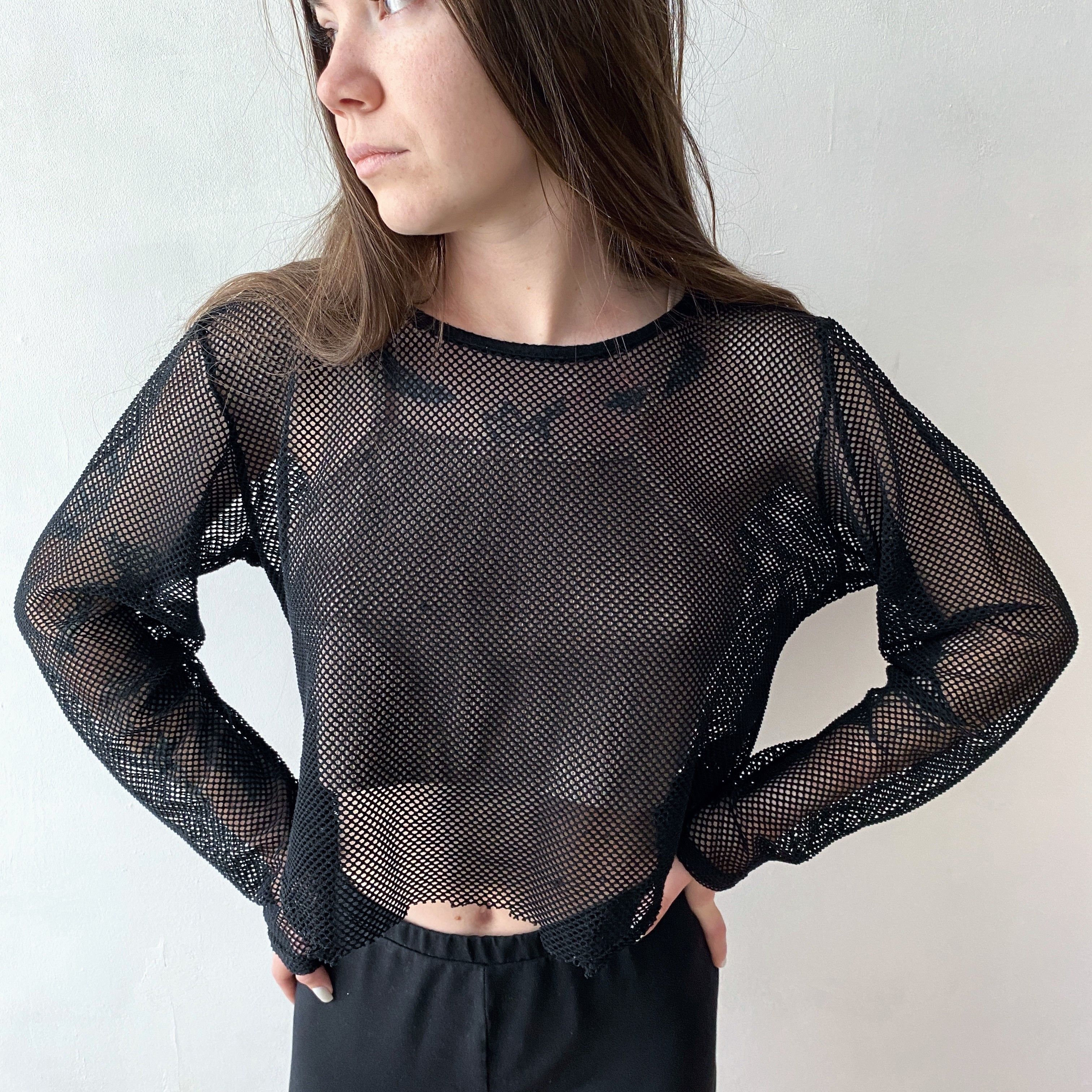 Hysteric Glamour Mesh long sleeve y2k vintage japanase gothic Size M / US 6-8 / IT 42-44 - 1 Thumbnail