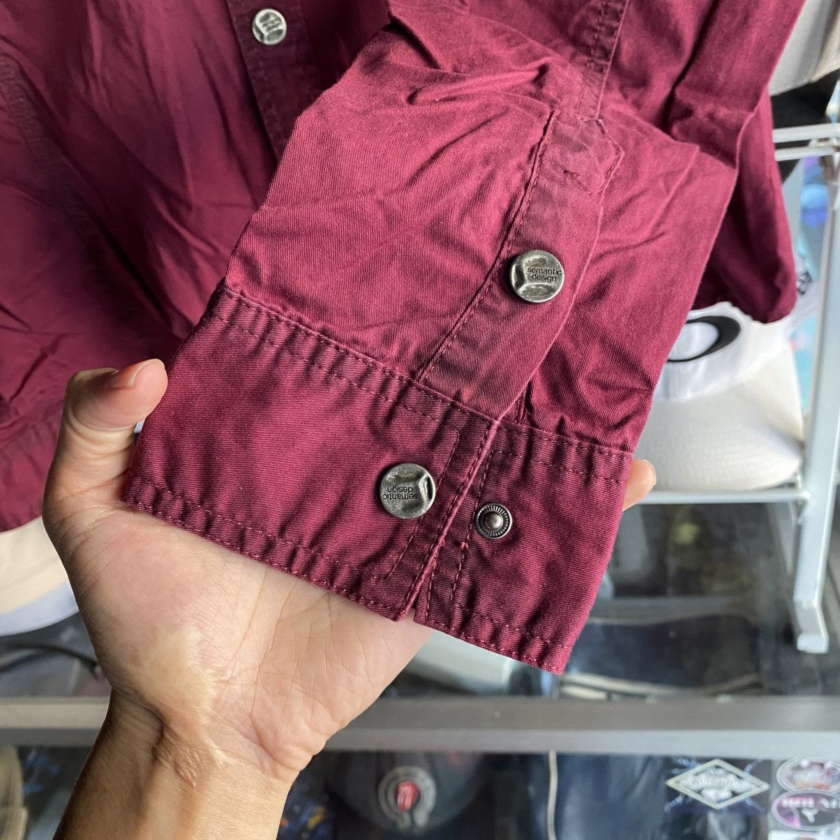 semanticdesign Semantic design Japanese Brand Punk Rock Grunge Button Shirt Size US M / EU 48-50 / 2 - 11 Thumbnail