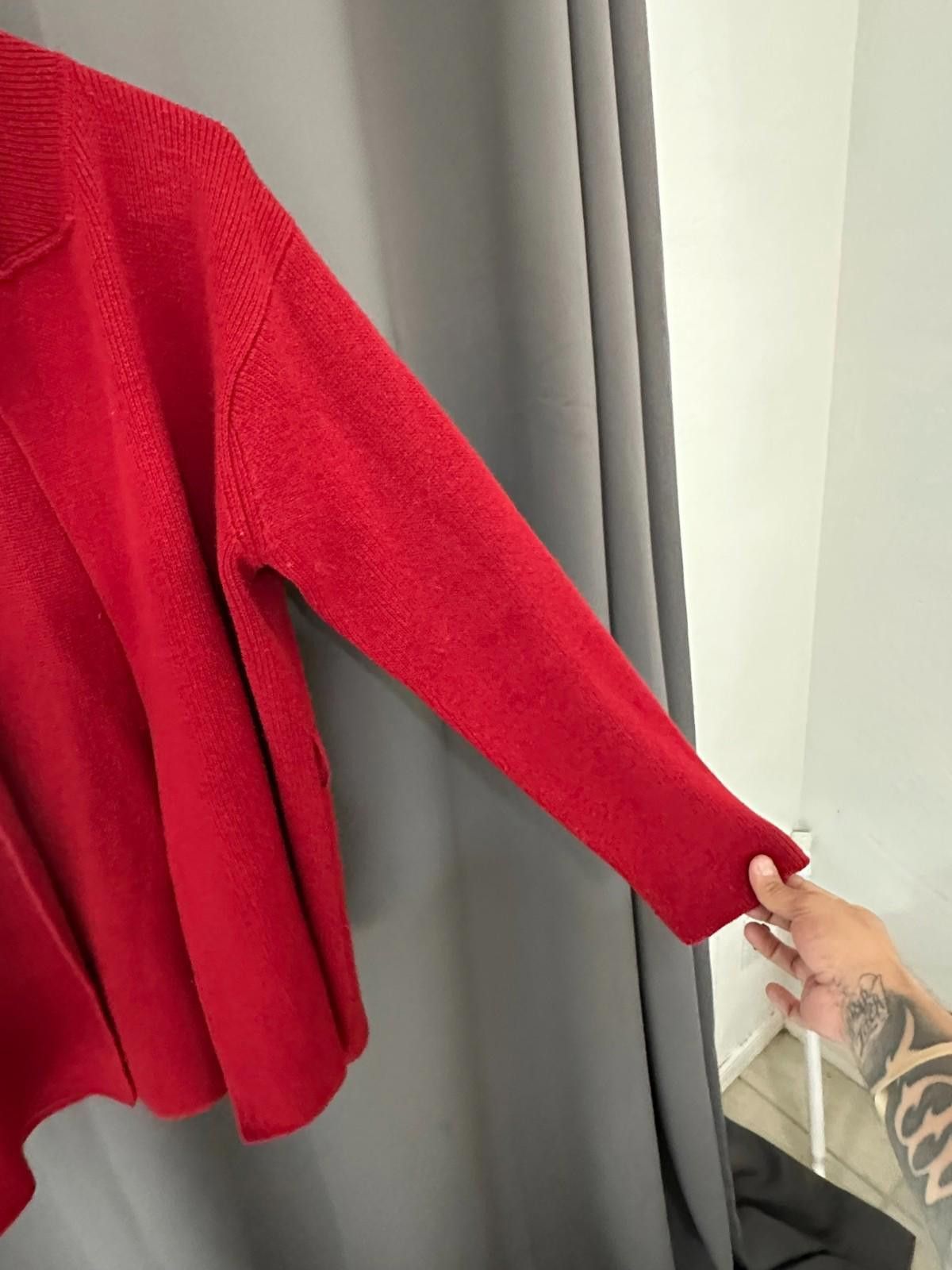 Lauren Ralph Lauren Lauren Ralph Lauren Red Knit Cardigan (P/S Petite) Size S / US 4 / IT 40 - 8 Thumbnail