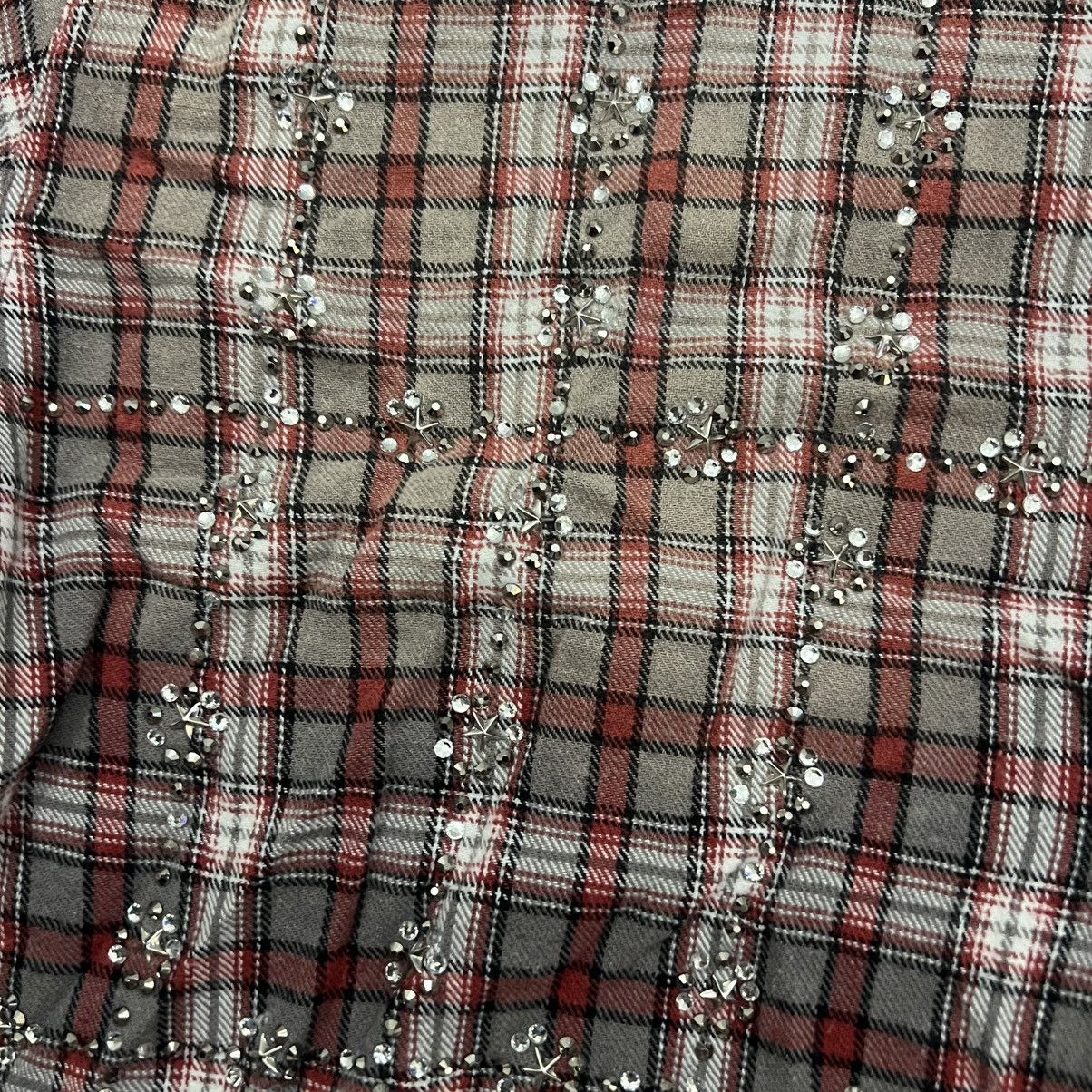Vale Vale Forever Valley Dreams Rhinestone Flannel Redwood Size US L / EU 52-54 / 3 - 4 Thumbnail