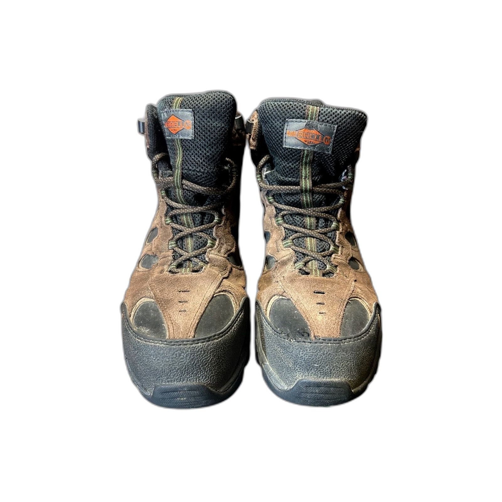 Merrell Merrell Ridgepass Bolt Mid Work Boots Waterproof Brown Mens Size US 11 / EU 44 - 2 Thumbnail