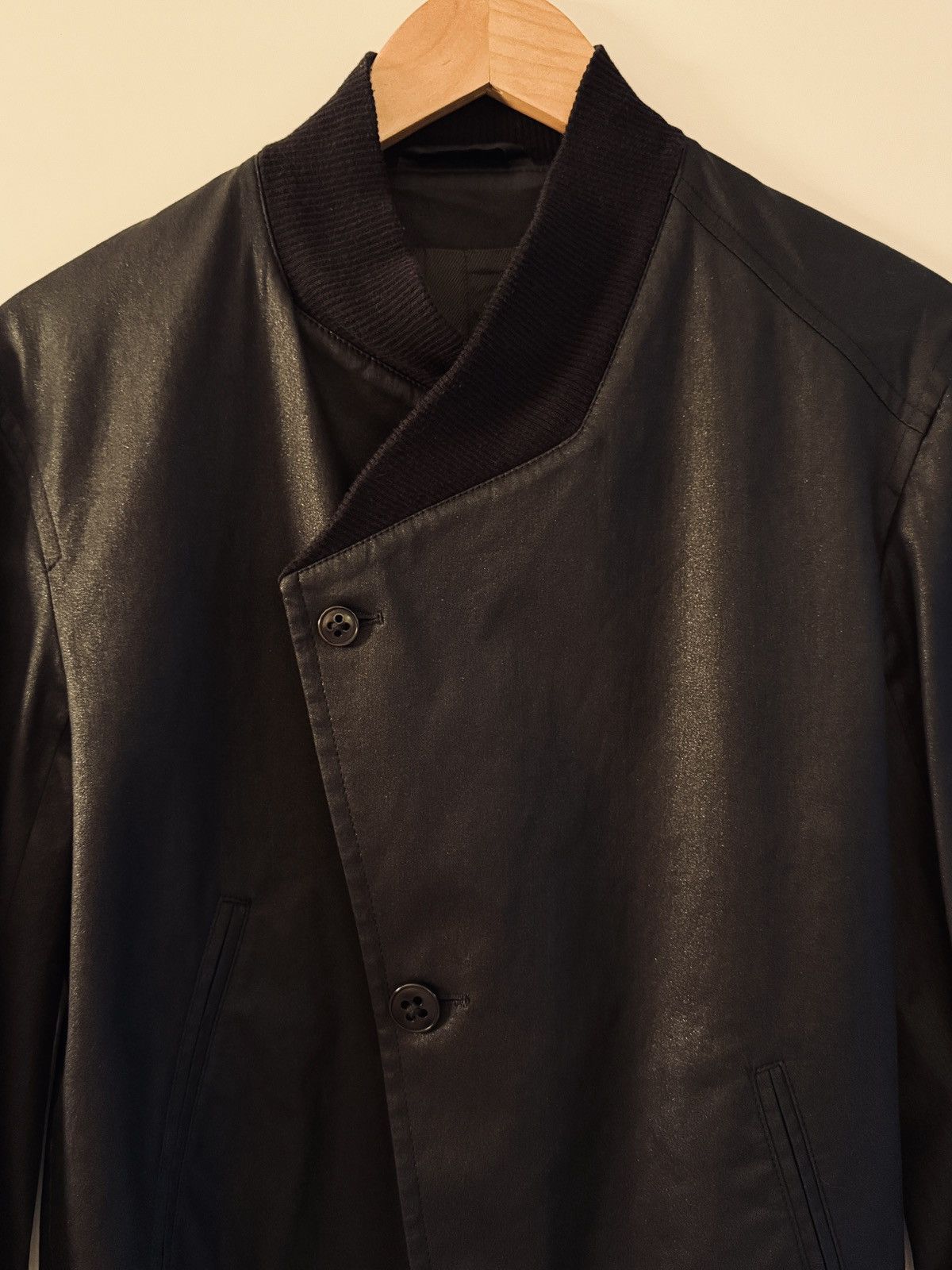 Ann Demeulemeester ARCHIVE SS 2007 ASYMMETRIC BOMBER ANN DEMEULEMEESTER Size US S / EU 44-46 / 1 - 6 Thumbnail