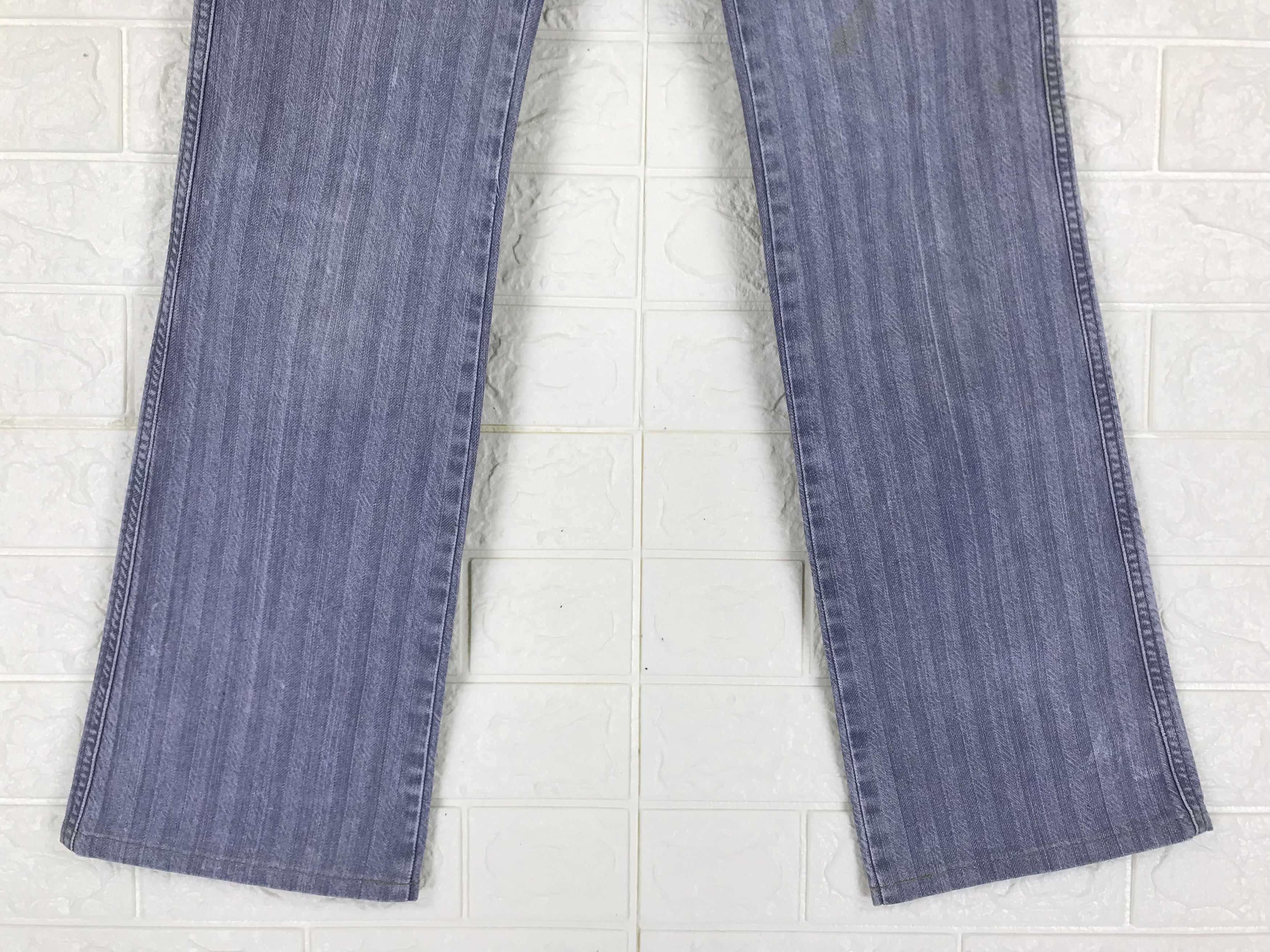 Diesel Vintage Diesel Striped Design Flare Jeans Size 26" / US 2 / IT 38 - 4 Thumbnail