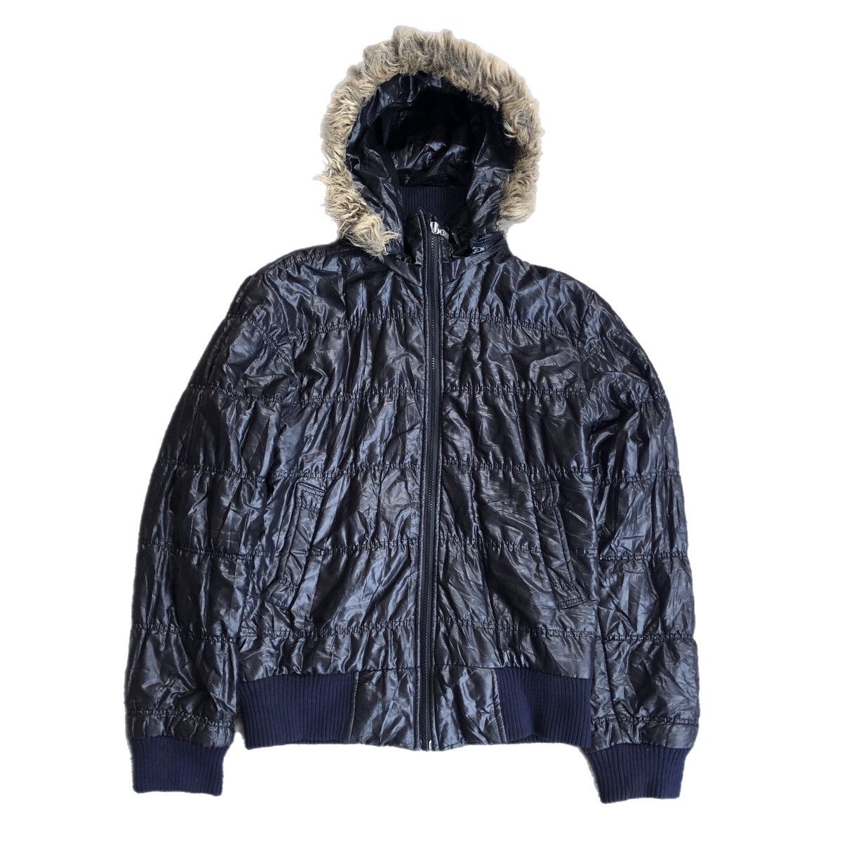 If Six Was Nine Unkown Puffer Fur Jacket Size US L / EU 52-54 / 3 - 1 Thumbnail