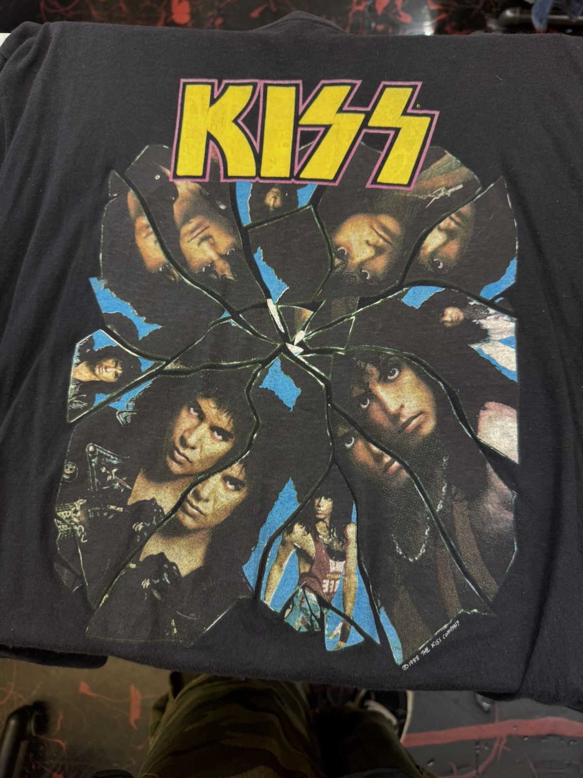 Vintage 1988 Kiss crazy night tour vintage tee Size US M / EU 48-50 / 2 - 5 Thumbnail