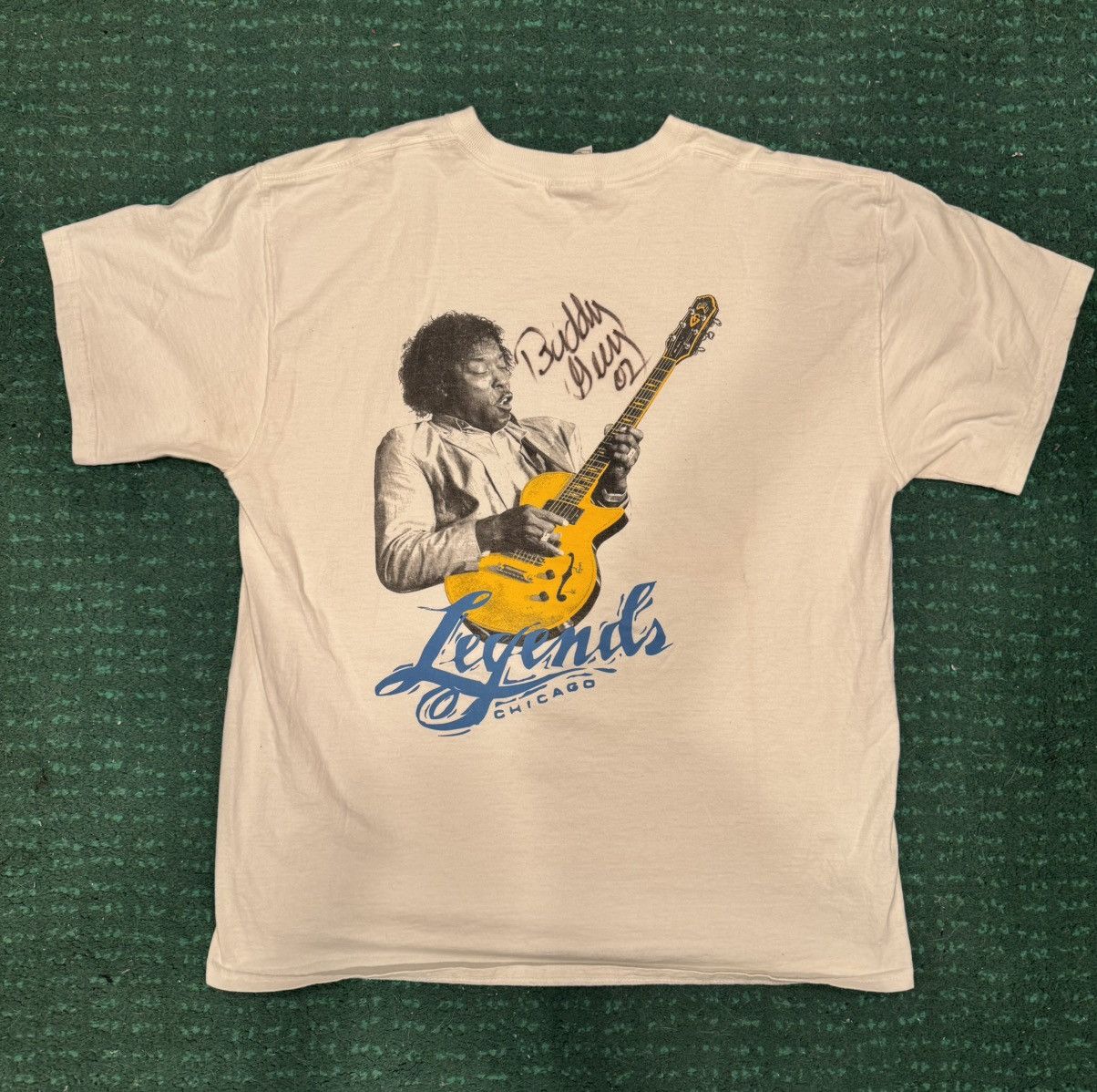 Vintage Vintage 90s Buddy Guy’s Legends Chicago Tee Size US XL / EU 56 / 4 - 2 Thumbnail