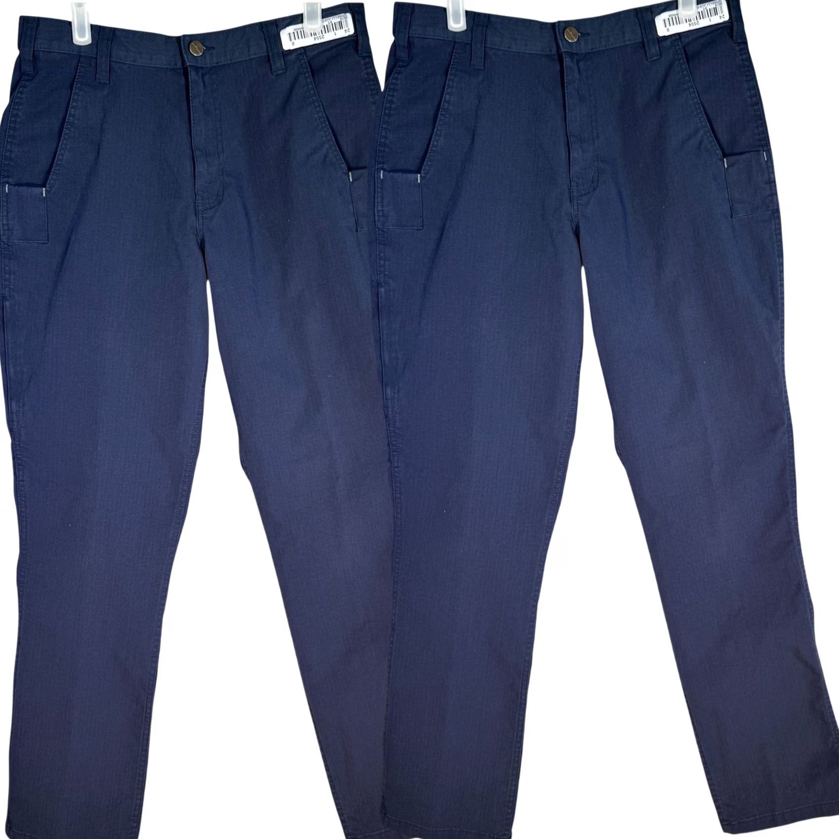 Carhartt VINTAGE Carhartt Pants Men 29x28 Navy Relaxed Fit Ripstop Workwear Zip Pocket Cargo Pocket Slim? No. Size US 29 - 2 Thumbnail