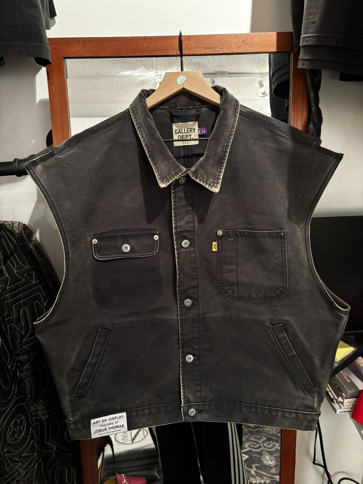 Gallery Dept. Gallery dept logan vest in black XXL Size US XXL / EU 58 / 5 - 1 Thumbnail