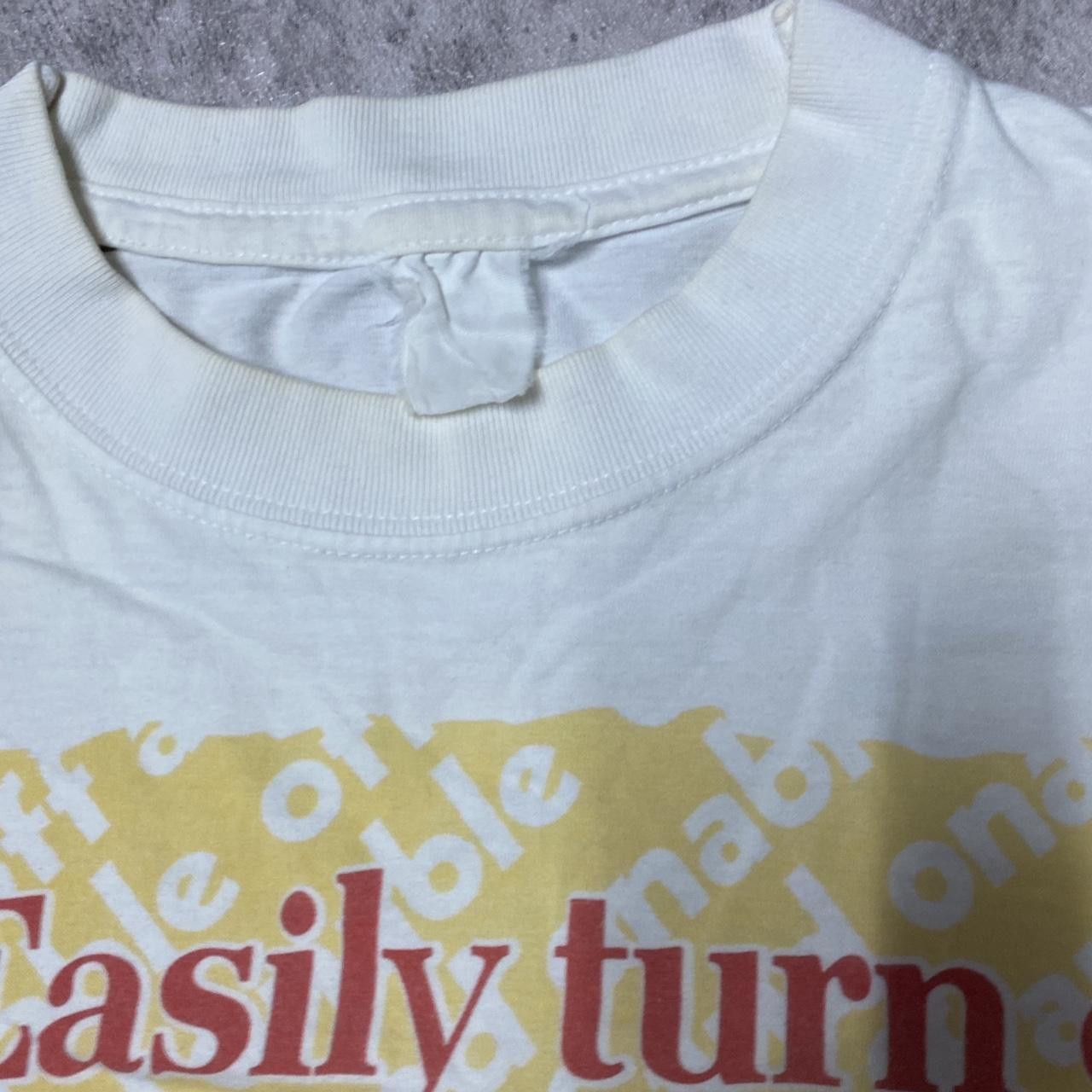 Other White vintage 90s Turtle T-shirt Size US L / EU 52-54 / 3 - 4 Thumbnail