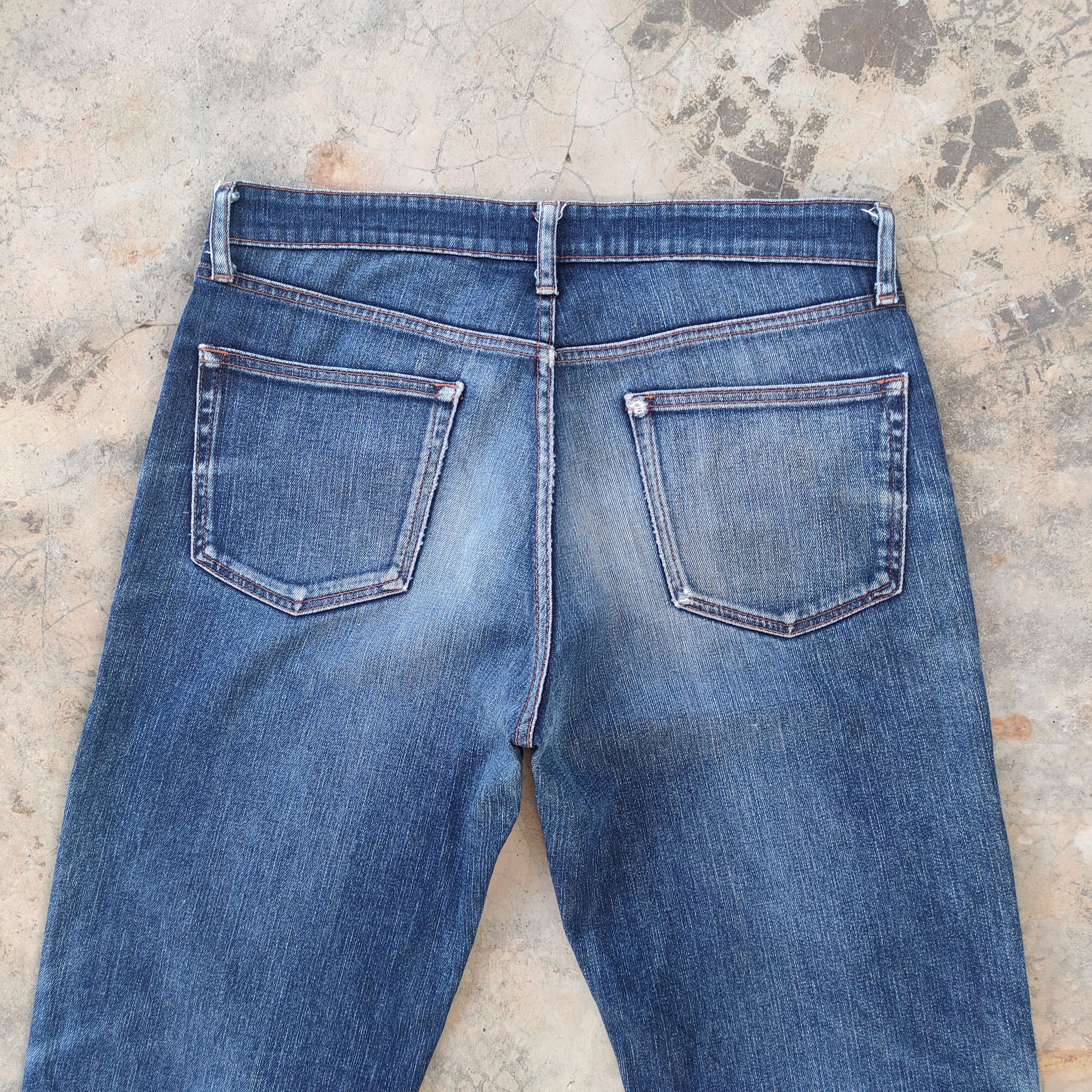 Japanese Brand W34 VINTAGE JAPANESE FADED DISTRESSED RIPPED JEANS PANTS Size US 34 / EU 50 - 10 Thumbnail