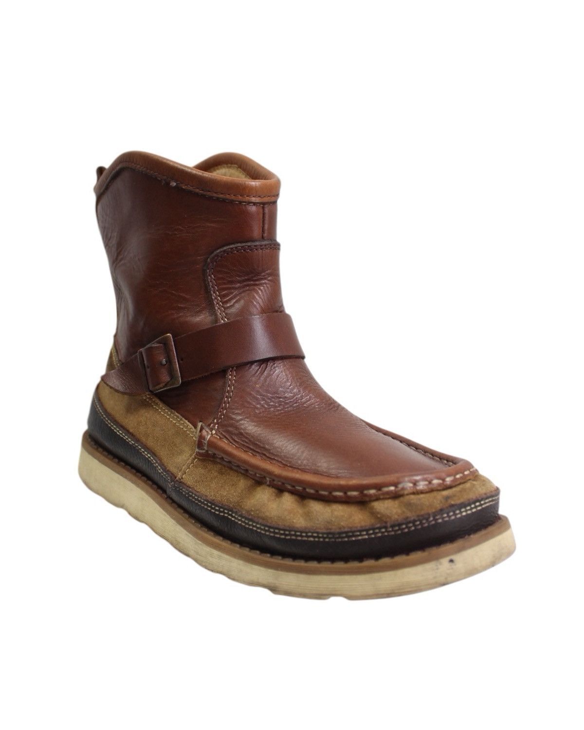 Vintage 2000S UNITED ARROWS GREEN LABEL RELAXING MOCCASIN BOOTS Size US 8 / EU 41 - 12 Thumbnail