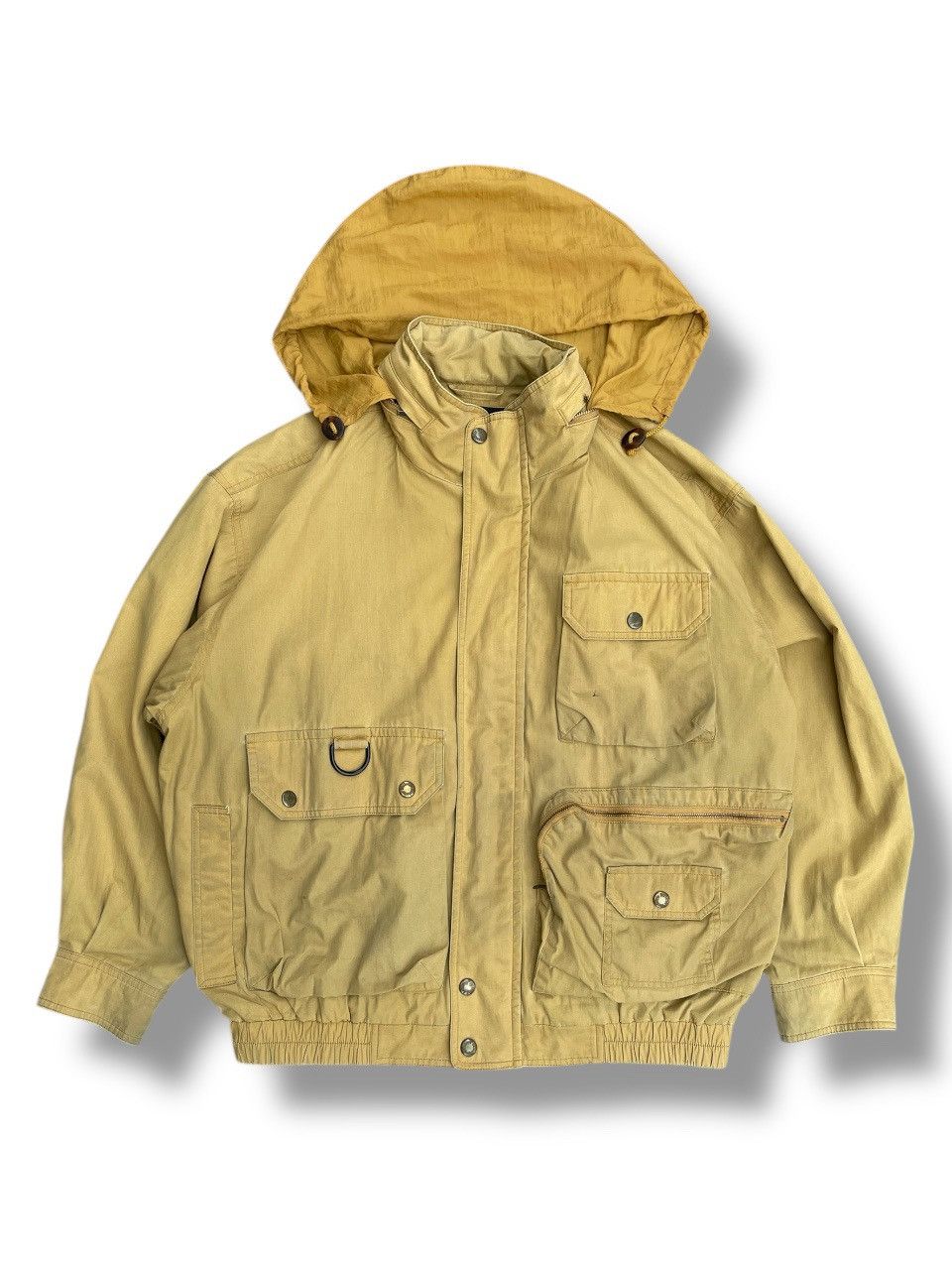 Burberry Vintage 90s Burberrys’ Light Bomber Jacket Size US L / EU 52-54 / 3 - 2 Thumbnail
