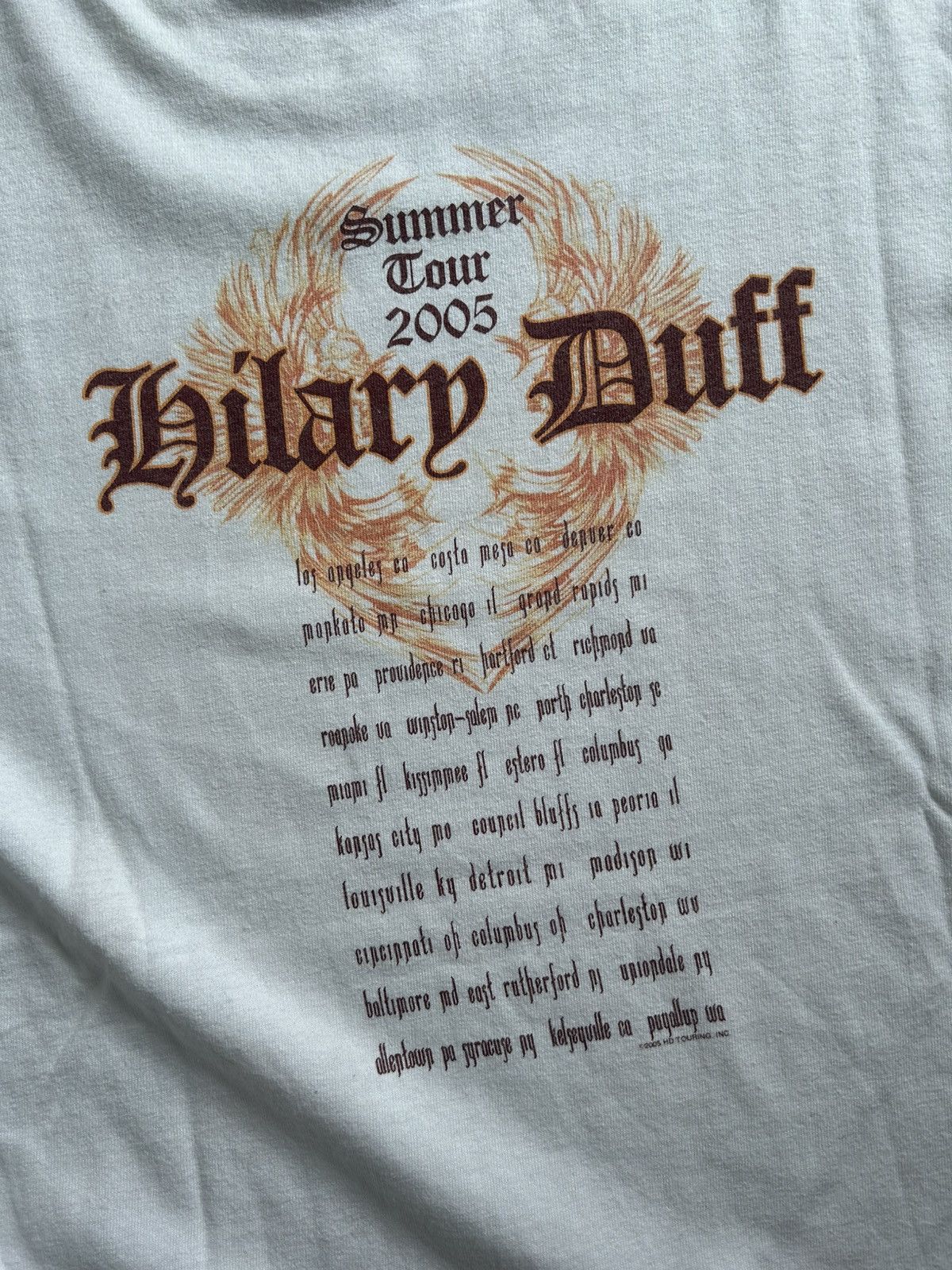 Vintage Hilary Duff Vintage T Shirt 00’ Size US S / EU 44-46 / 1 - 5 Thumbnail