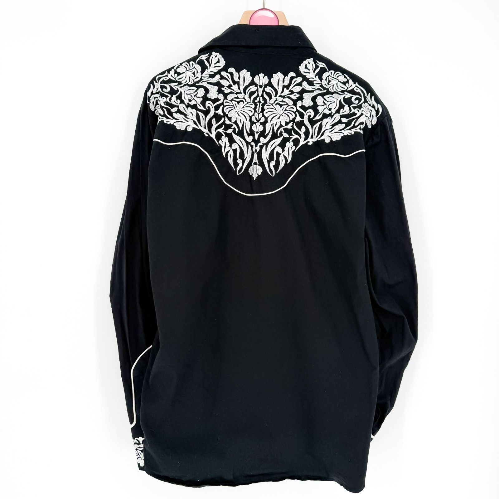 Other Rodeo Clothing RCCO Women's Long Sleeve Western Embroidered Size M / US 6-8 / IT 42-44 - 5 Thumbnail