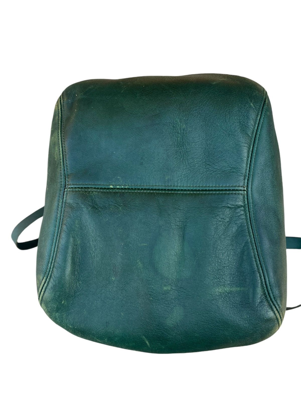 Leather Vintage 90s COACH Distressed Patina Leather Tote Bag Size ONE SIZE - 19 Thumbnail