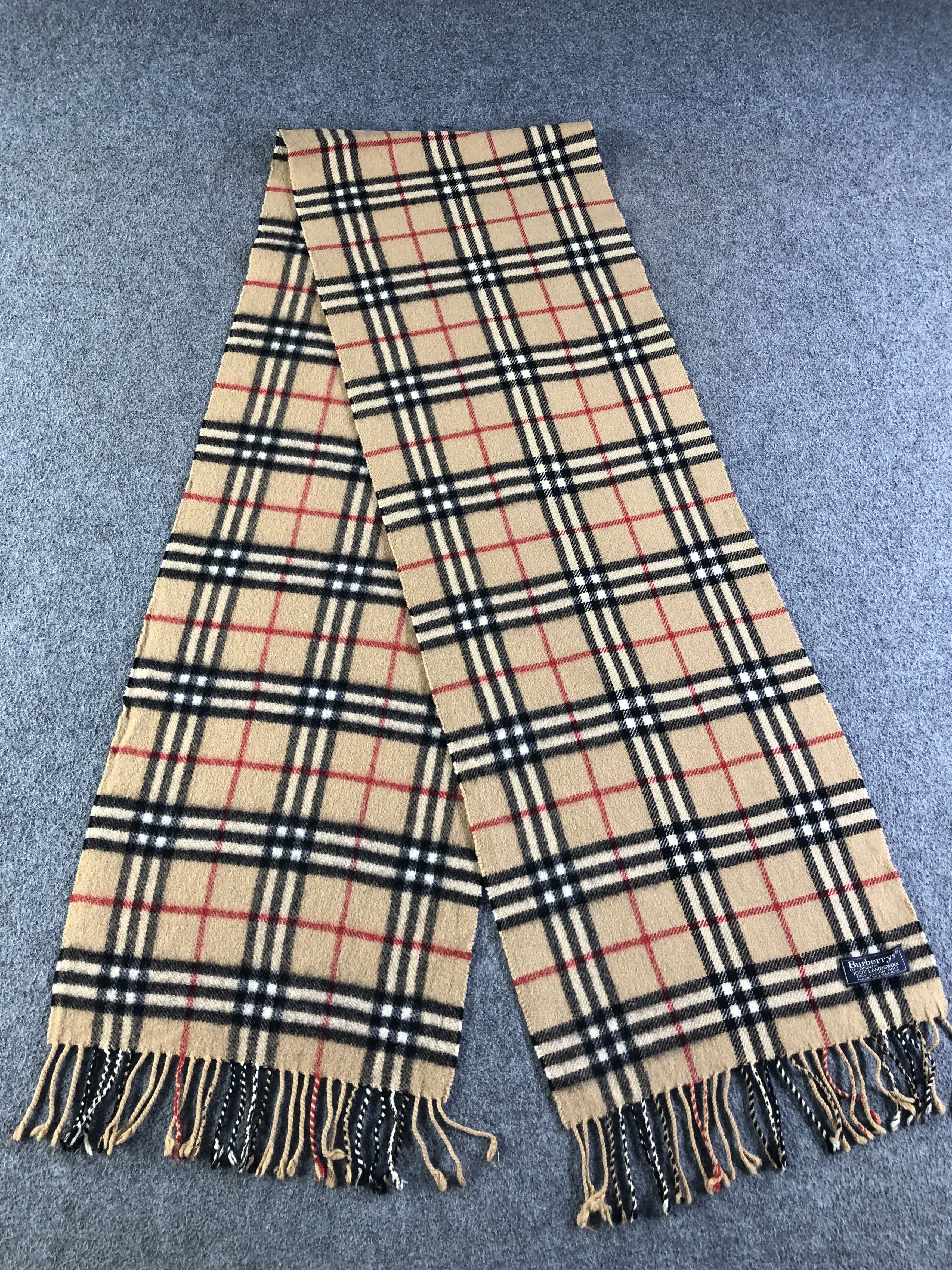 Burberry Burberrys Scarf / Muffler / Neckwear SS1368 Size ONE SIZE - 4 Thumbnail