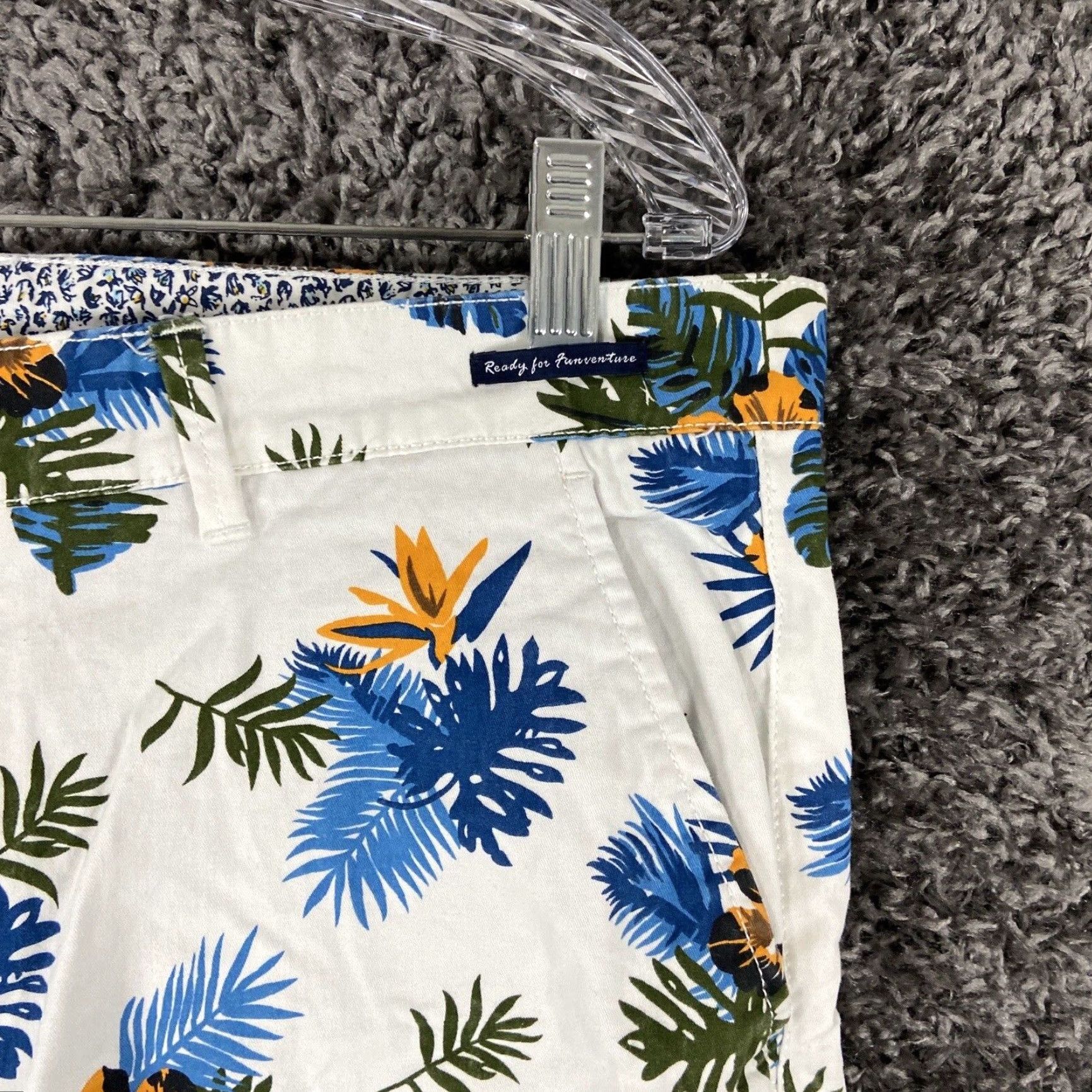 Denime DENIM & FLOWER Denim & Flower Floral Shorts Men’s 34 Multicolor Chino Denim Men 34 Multicolor Floral Size US 34 / EU 50 - 3 Thumbnail