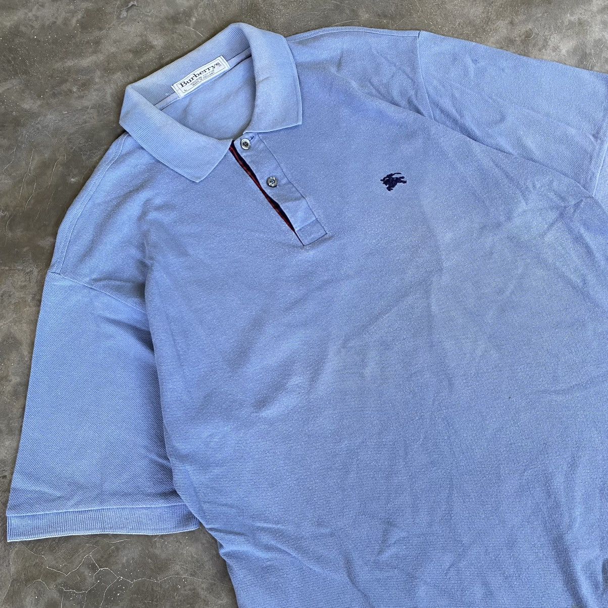 Burberry 1990s Burberrys Polos Shirt Size US L / EU 52-54 / 3 - 2 Thumbnail